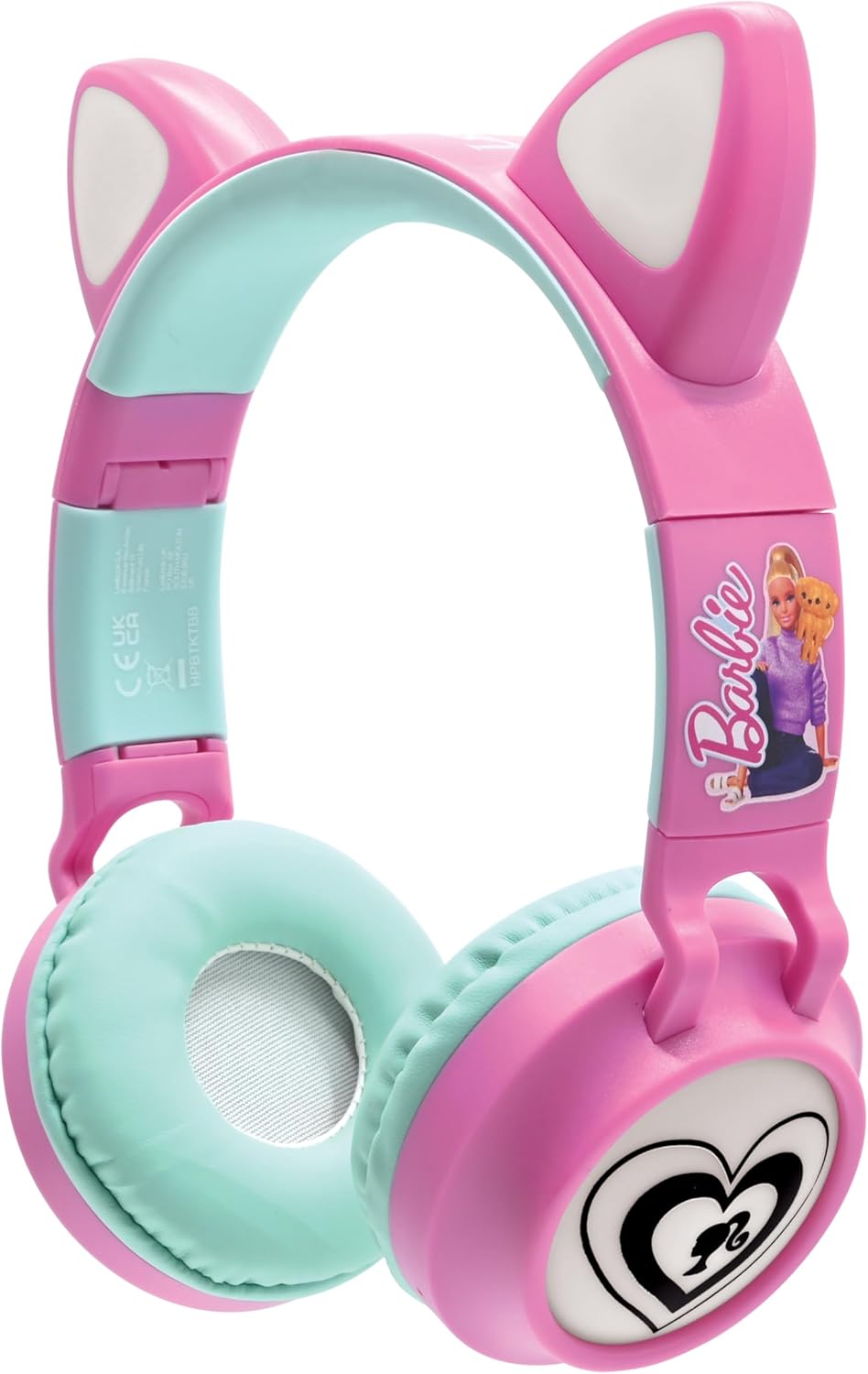 Lexibook Barbie - Cuffie Audio 2-in-1 con Orecchie da Gatto - immagine 1