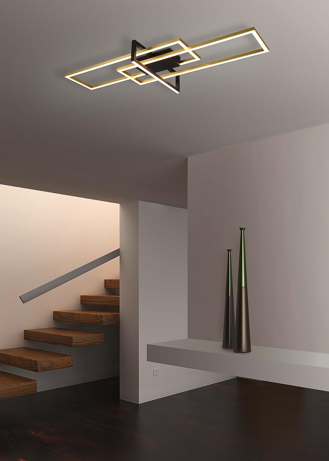 Trio Plafoniera, Ottone Opaco - immagine 4