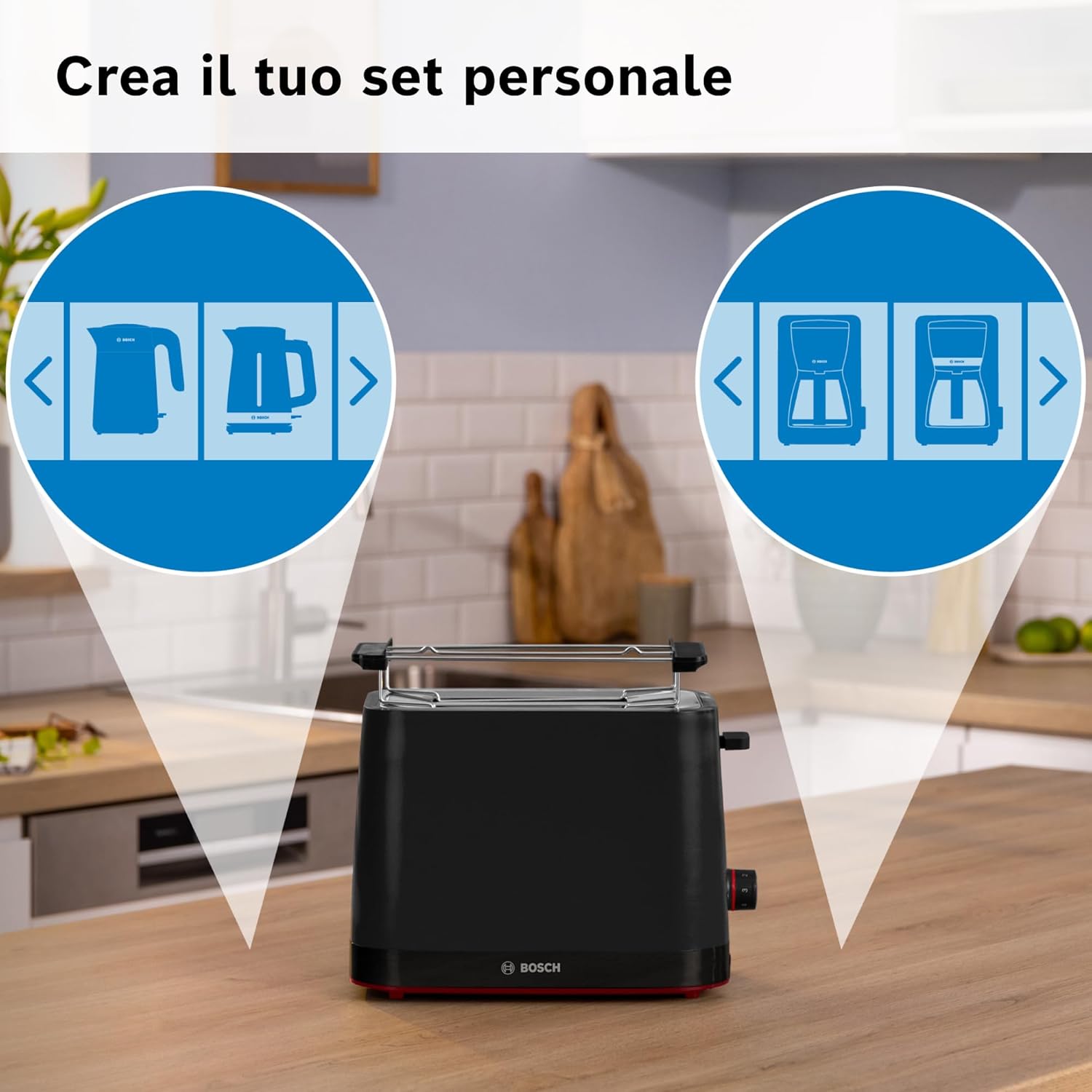 Bosch TAT3M123 MyMoment Tostapane Compatto, Nero - immagine 13