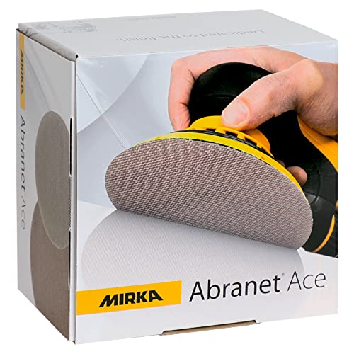 Mirka Abranet Ace - Dischi Abrasivi a Rete Ø 150mm P150 (50 pz)