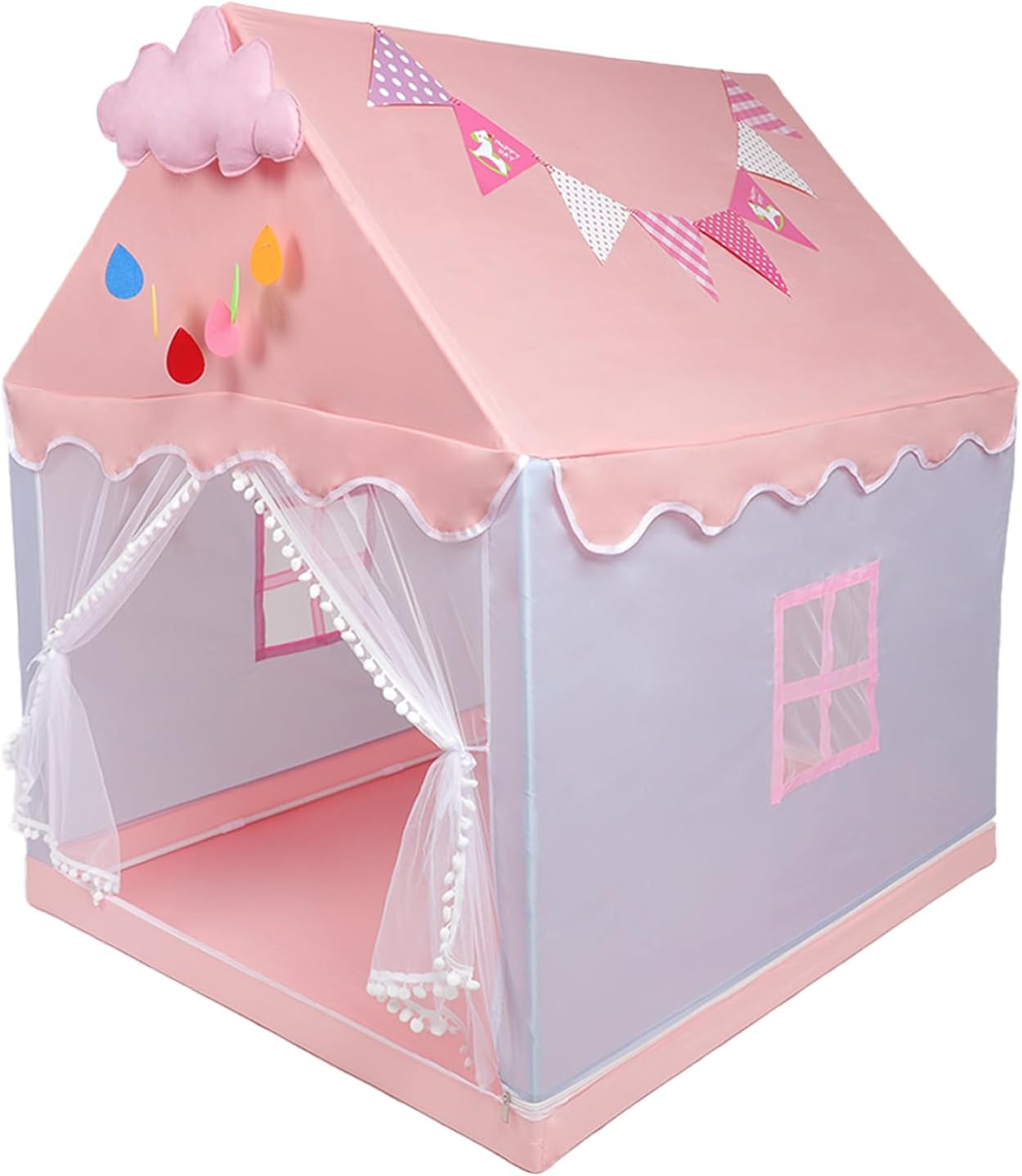 Tenda da Gioco per Bambini - Castello Principessa Rosa - immagine 1