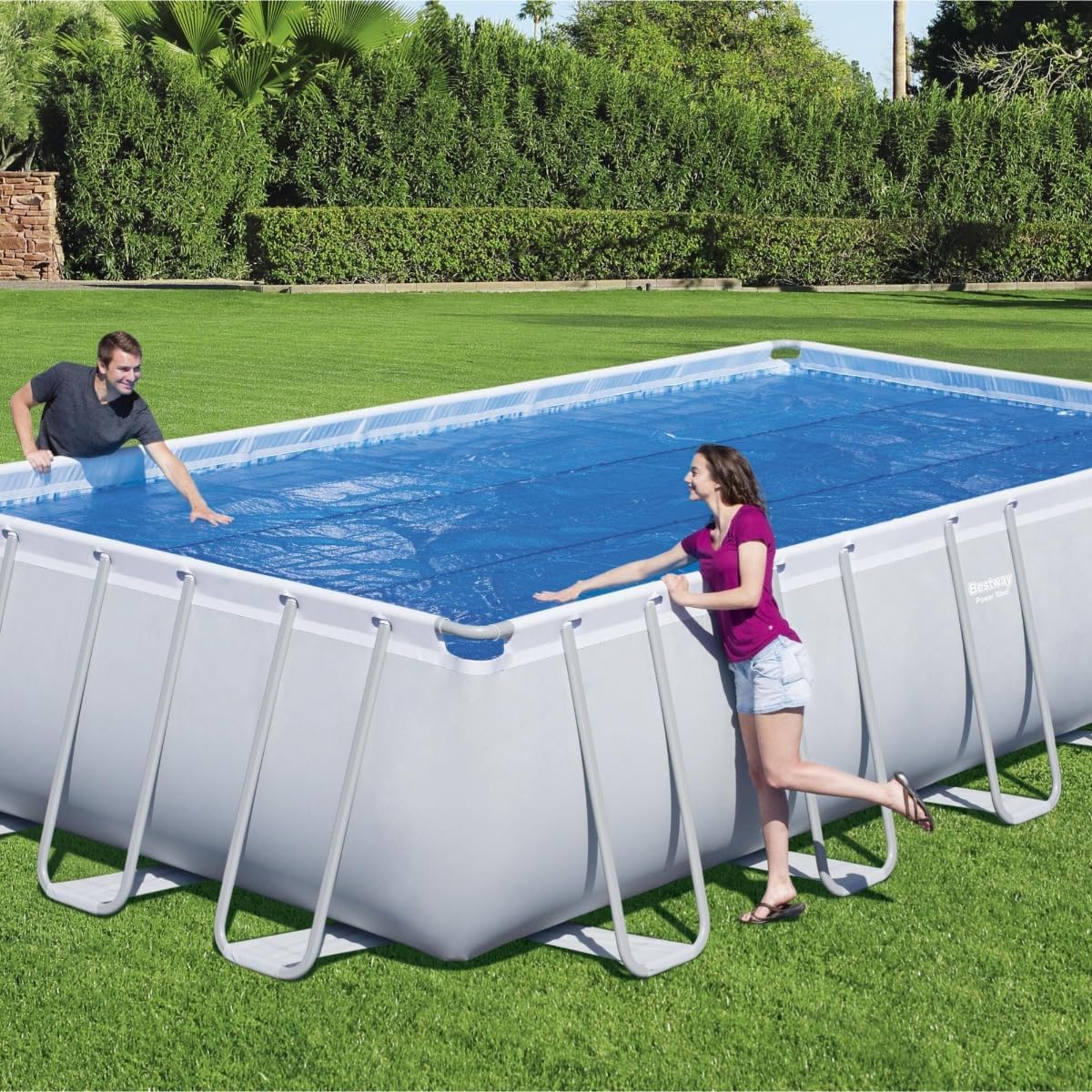 Bestway 58228-6 Copertura per Piscine Rettangolari - immagine 3