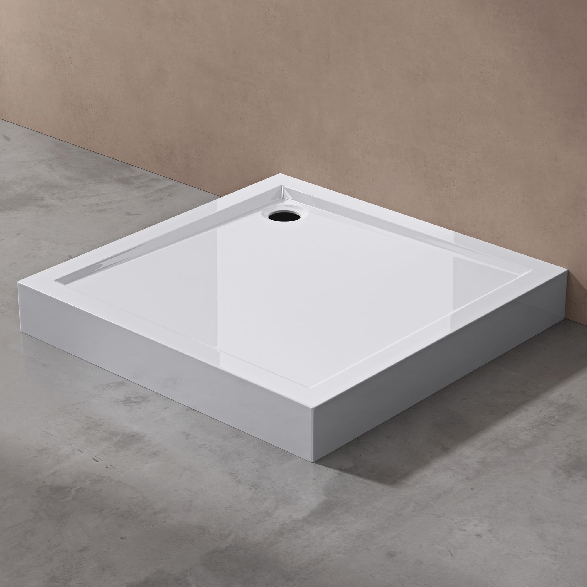 Doporro Piatto Doccia Acrilico 90x90x14cm Bianco