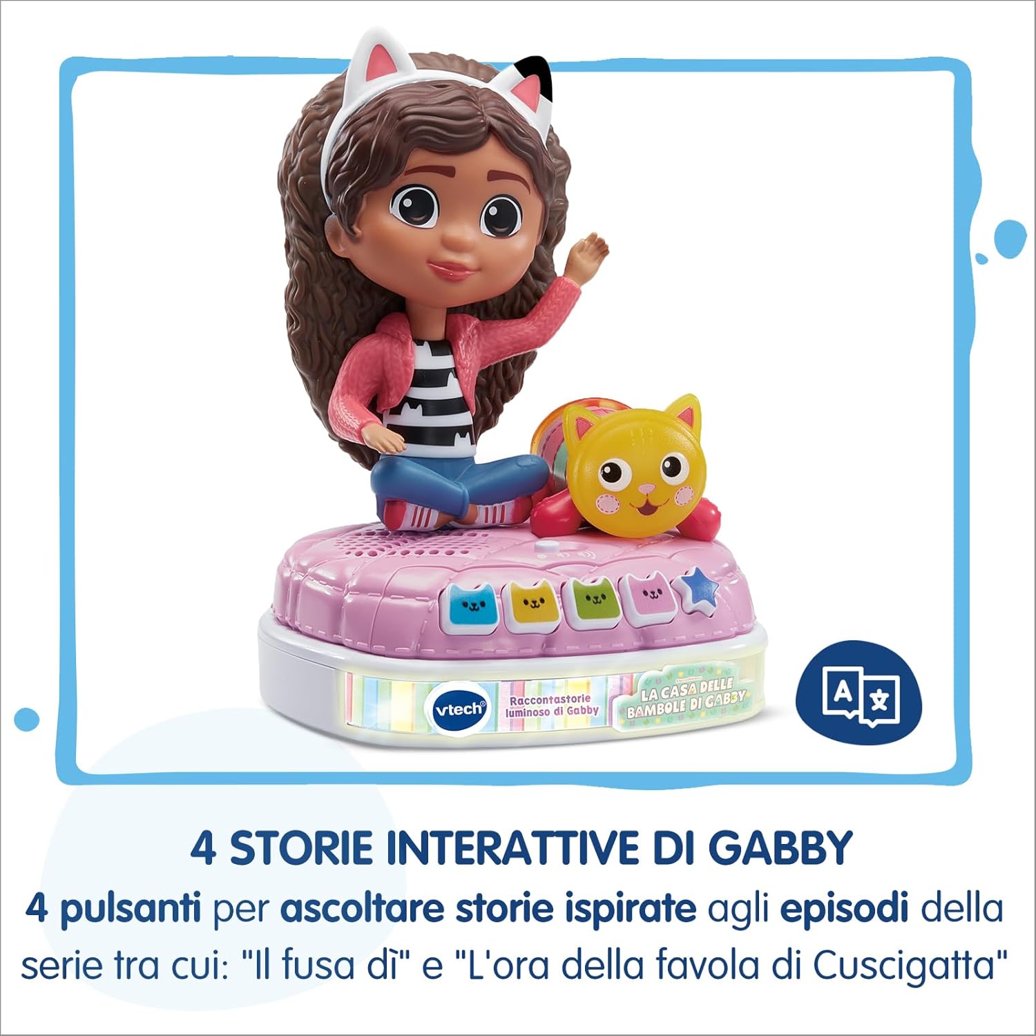 VTech Racconta Storie Luminoso di Gabby, Italiano - immagine 2
