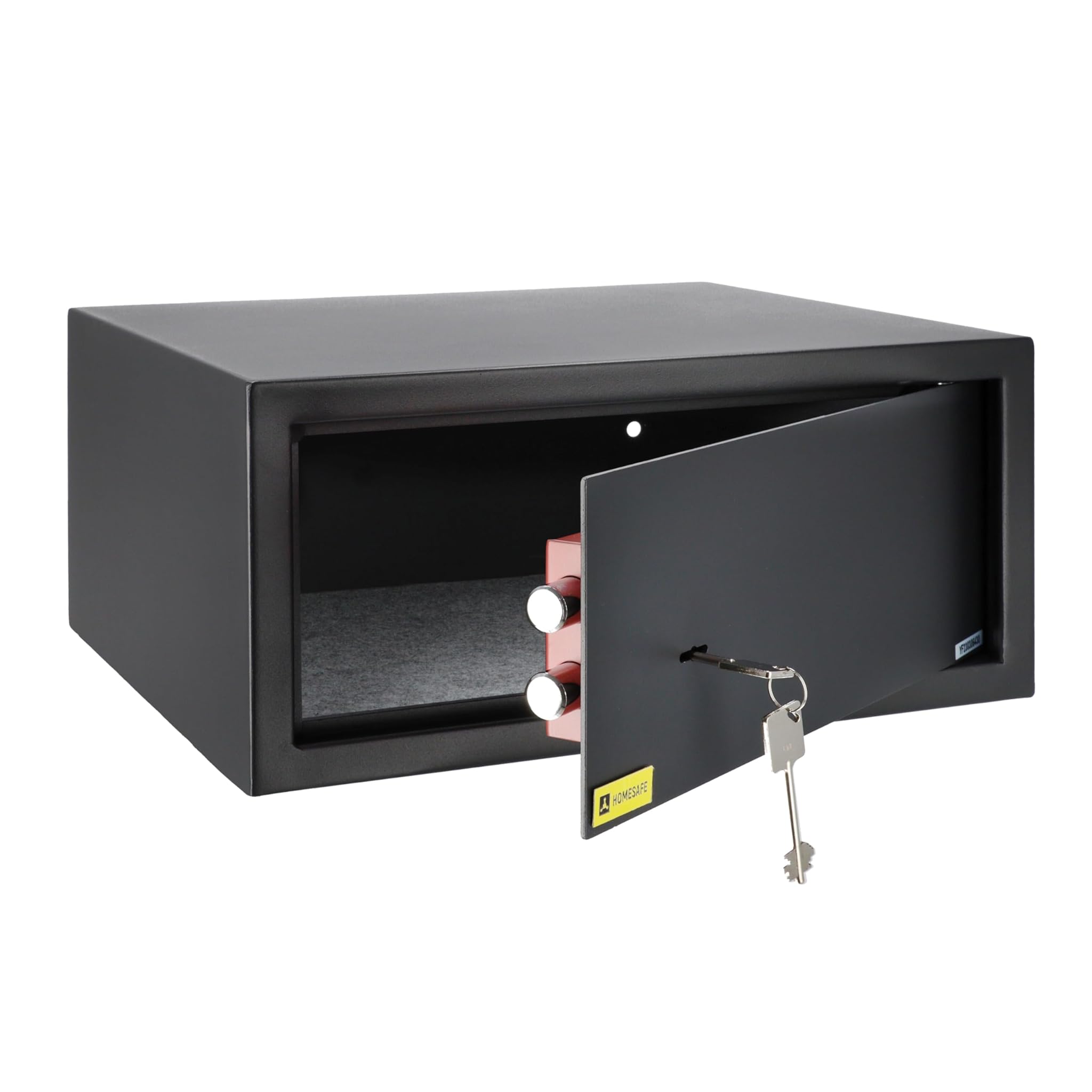 Homesafe HV24K Cassaforte Piccola con Chiave 20x44x38cm