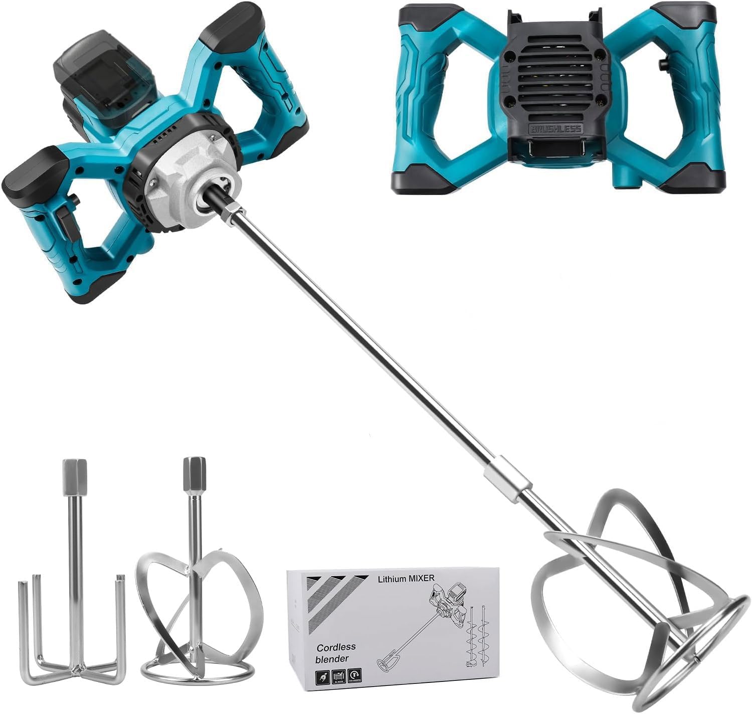 Miscelatore Elettrico per Vernice e Calcestruzzo - immagine 1