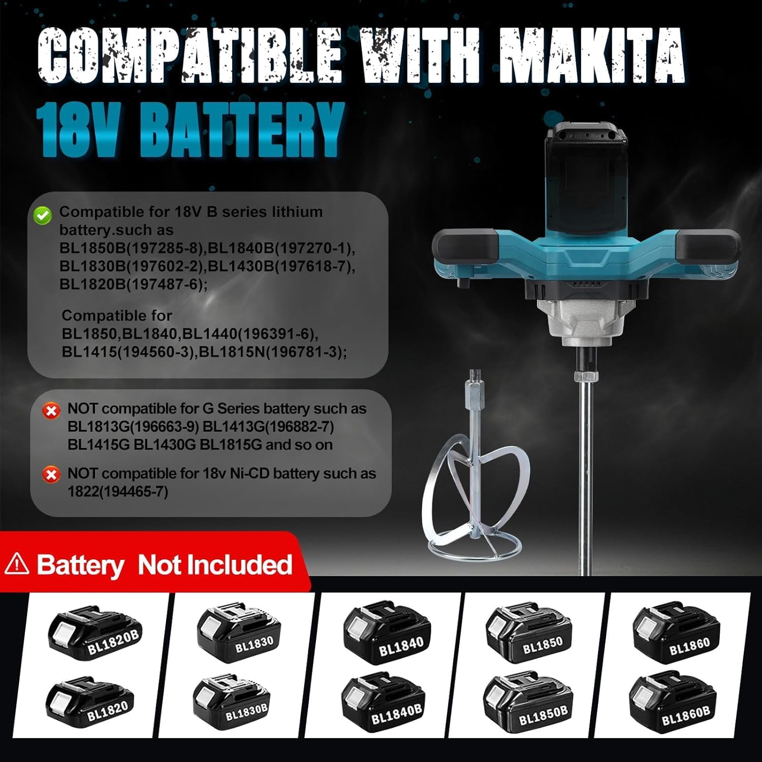 Miscelatore Elettrico per Vernice e Calcestruzzo - immagine 3