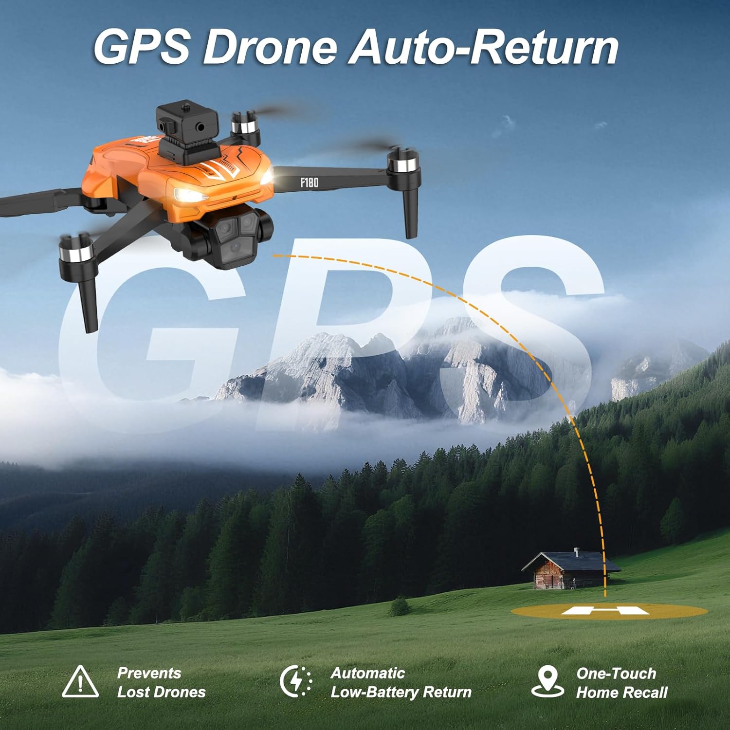 Drone GPS con Fotocamera 4K e Schermo 4.5 pollici - immagine 4