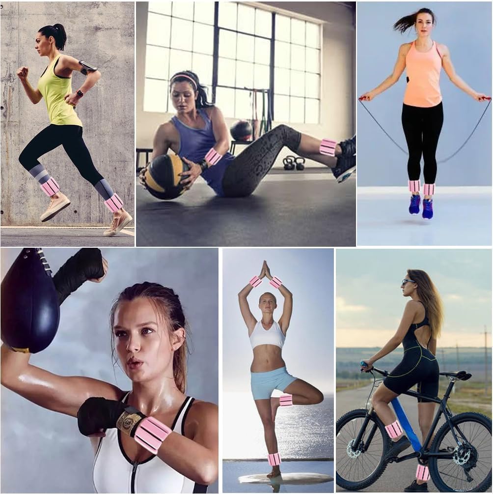 Pesi Polso/Caviglia Regolabili per Esercizio (2 pz) - immagine 4