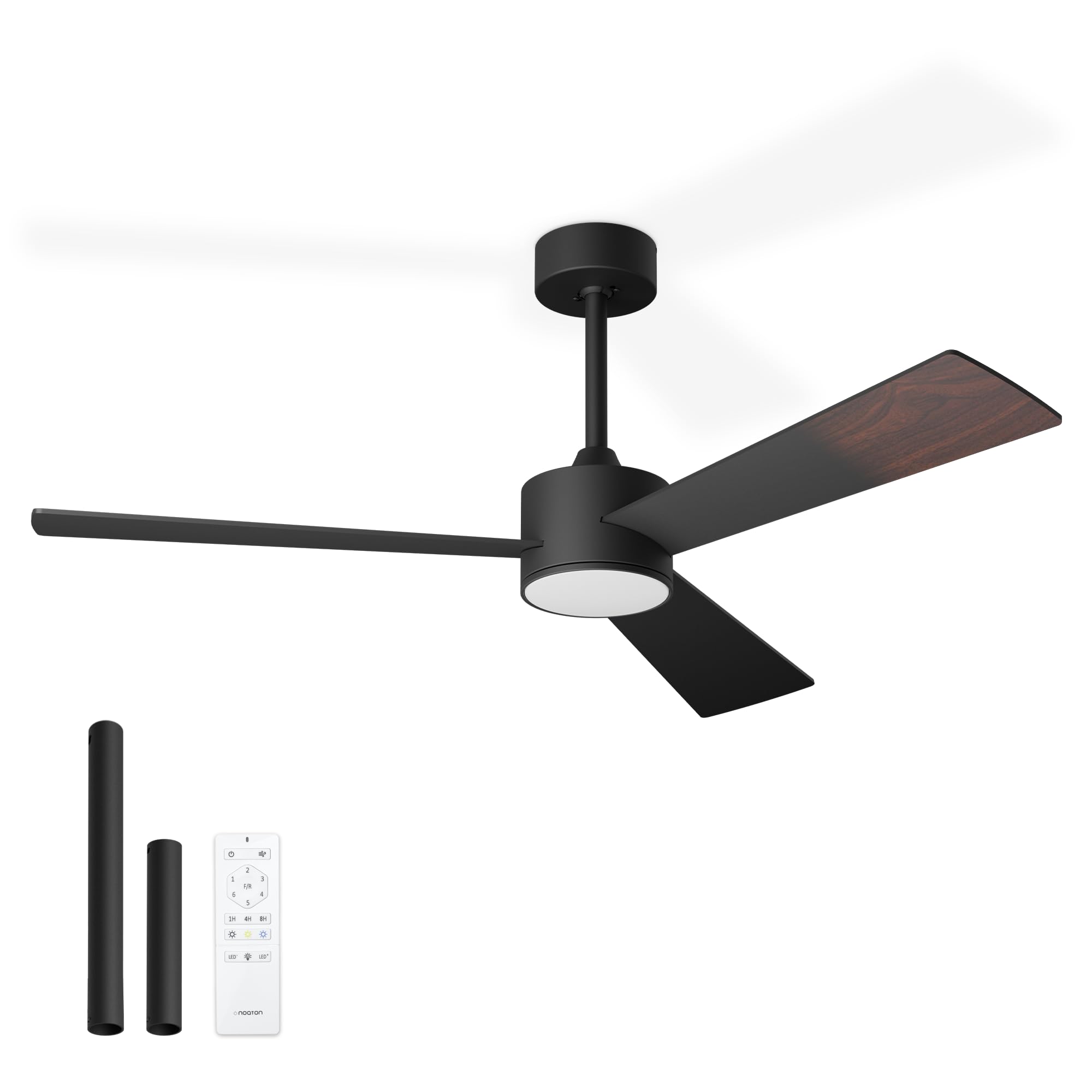 Noaton Ventilatore da Soffitto con Luce LED Ø132cm