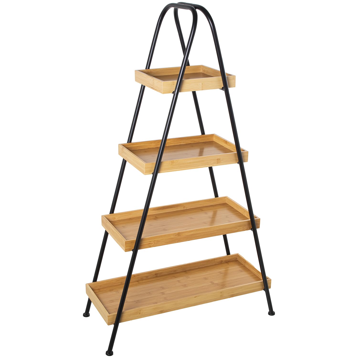 ESTANTERIA MADERA HAYA/METAL NEGRO_70X31X120CM