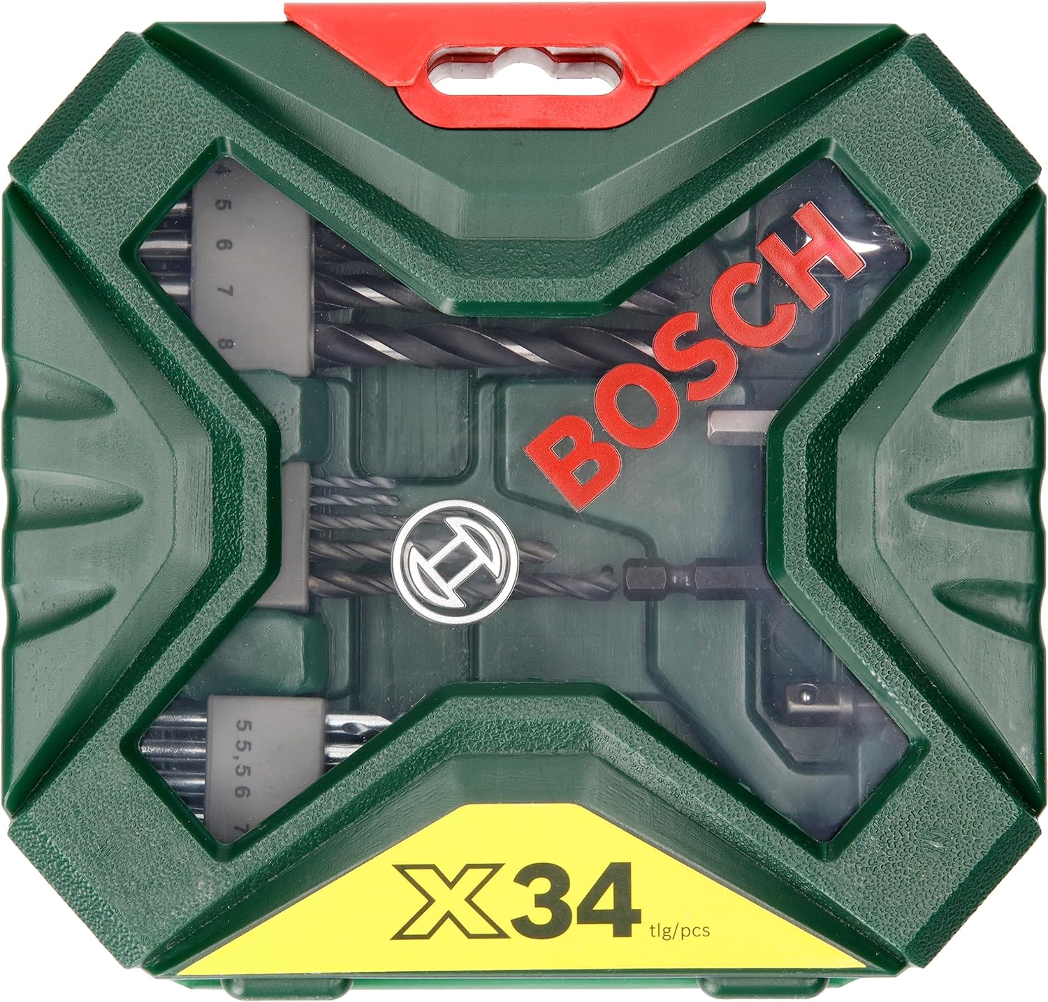 Bosch Set da 34 Pezzi di punte e bit avvitamento in titanio X-Line (per legno, pietra e metallo, accessori trapano) - immagine 3