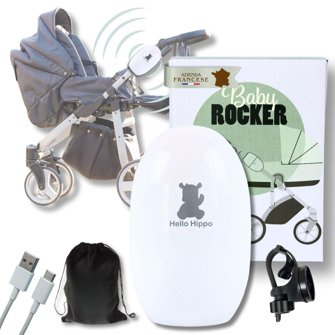 Hello Hippo - Dondolo Elettrico Ricaricabile USB-C