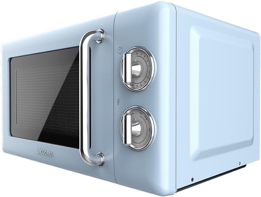 Cecotec Microonde Meccanico 20L Proclean 3010 Retro Blue - immagine 2