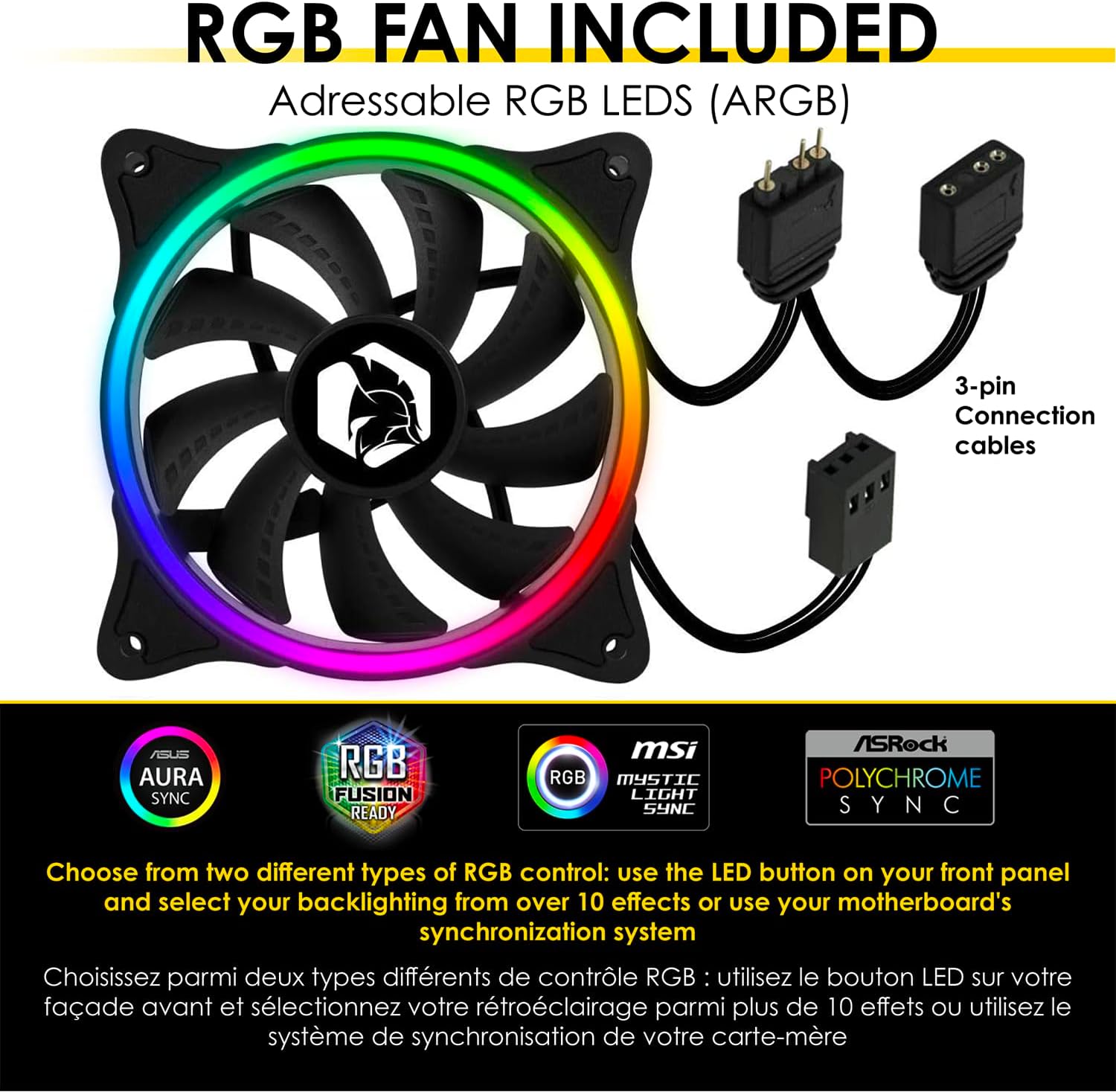 Empire Gaming Case PC Diamond ARGB Mid-Tower - immagine 2