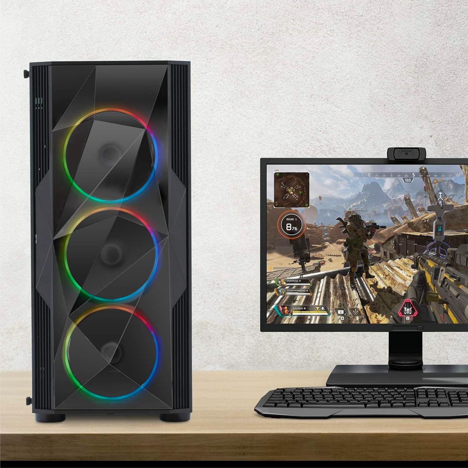 Empire Gaming Case PC Diamond ARGB Mid-Tower - immagine 8