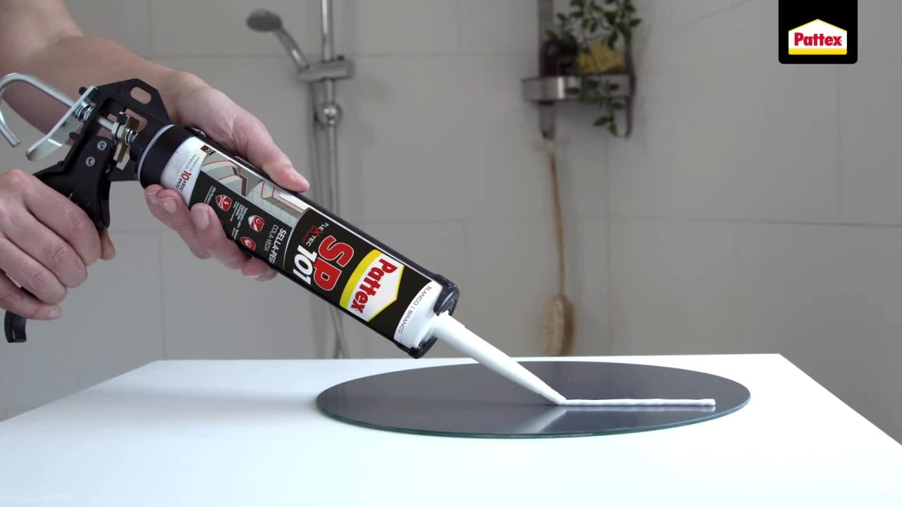Pattex SP 101 Instant Tack Adesivo Sigillante 280ml, Bianco | Velz