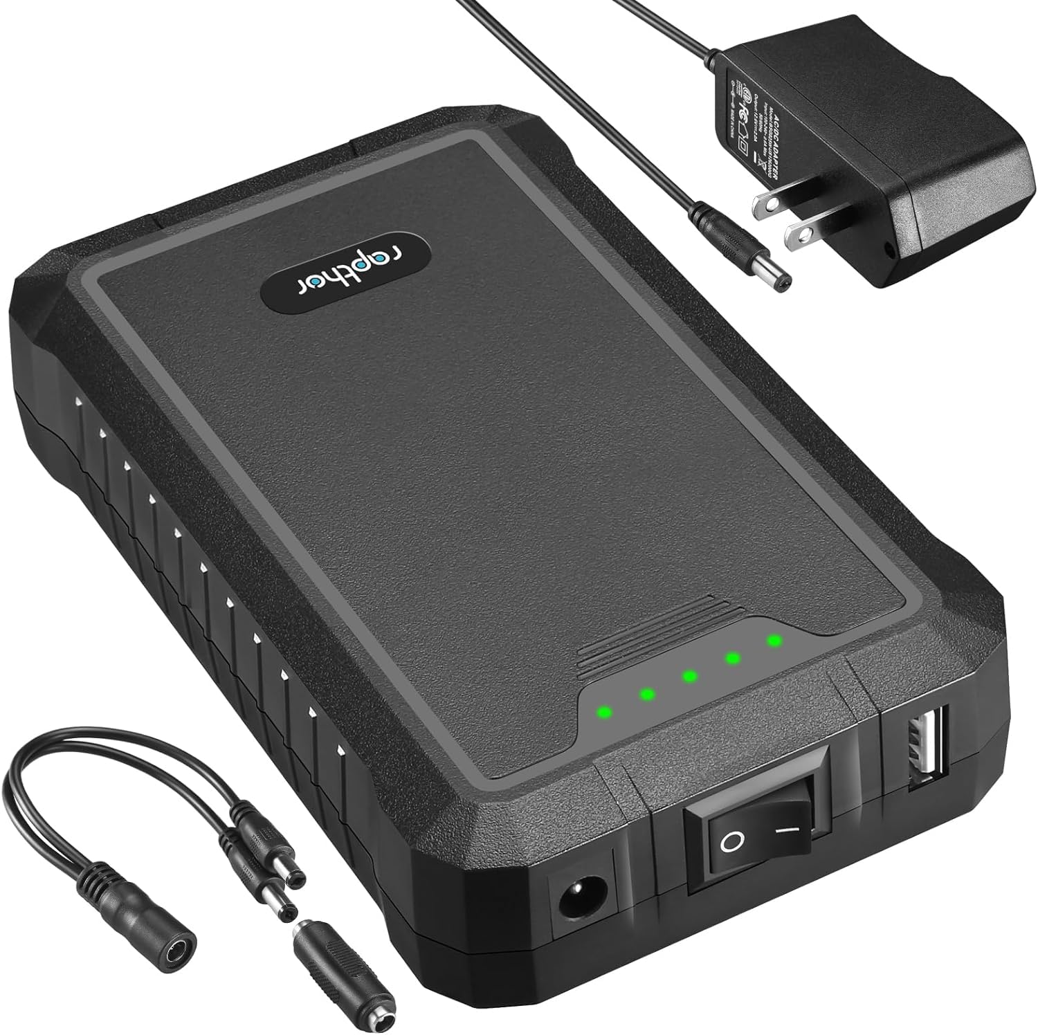 Rapthor Batteria Ricaricabile Li-ion 12V 6500mAh