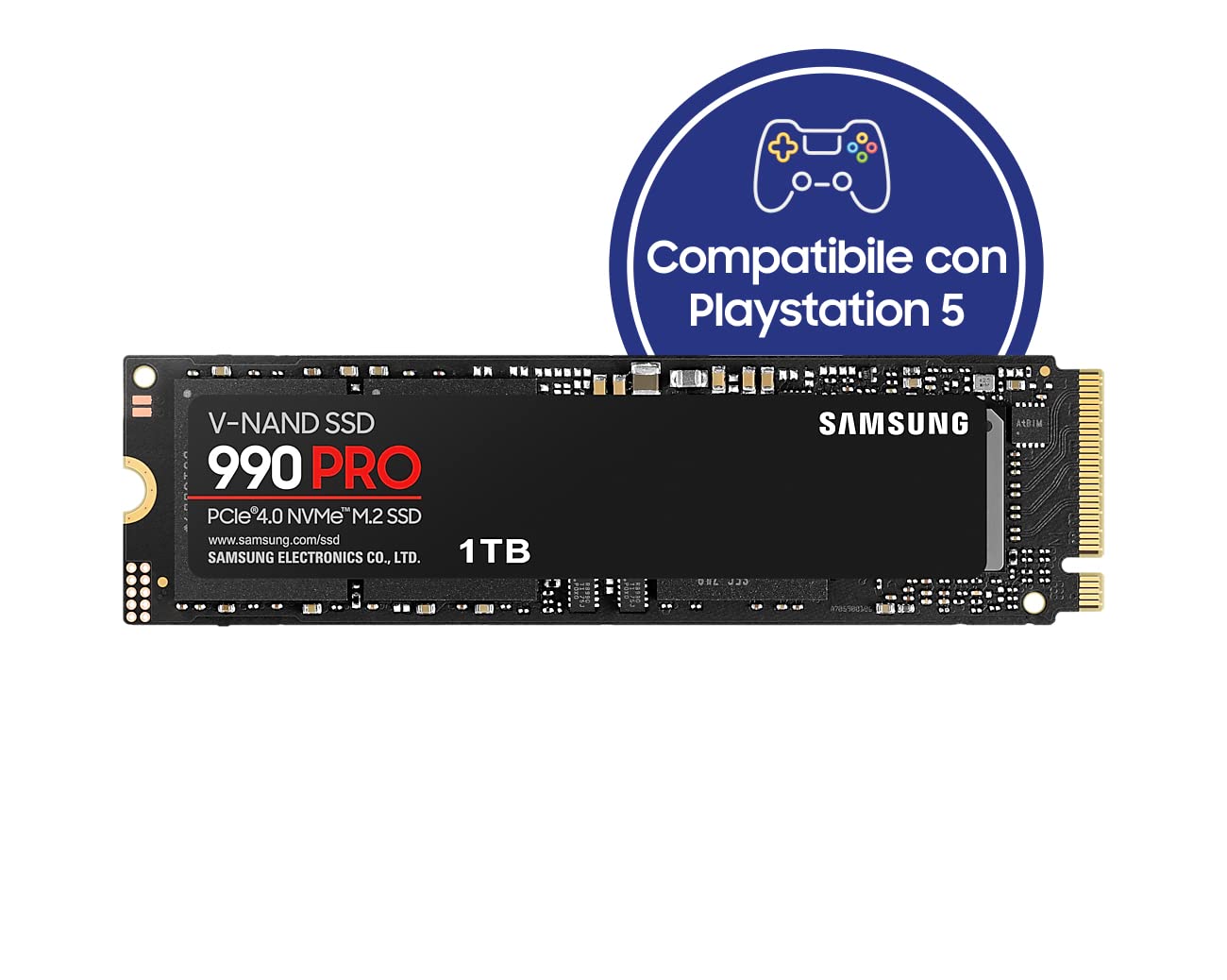 Samsung 990 PRO NVMe M.2 SSD 1TB, Nero