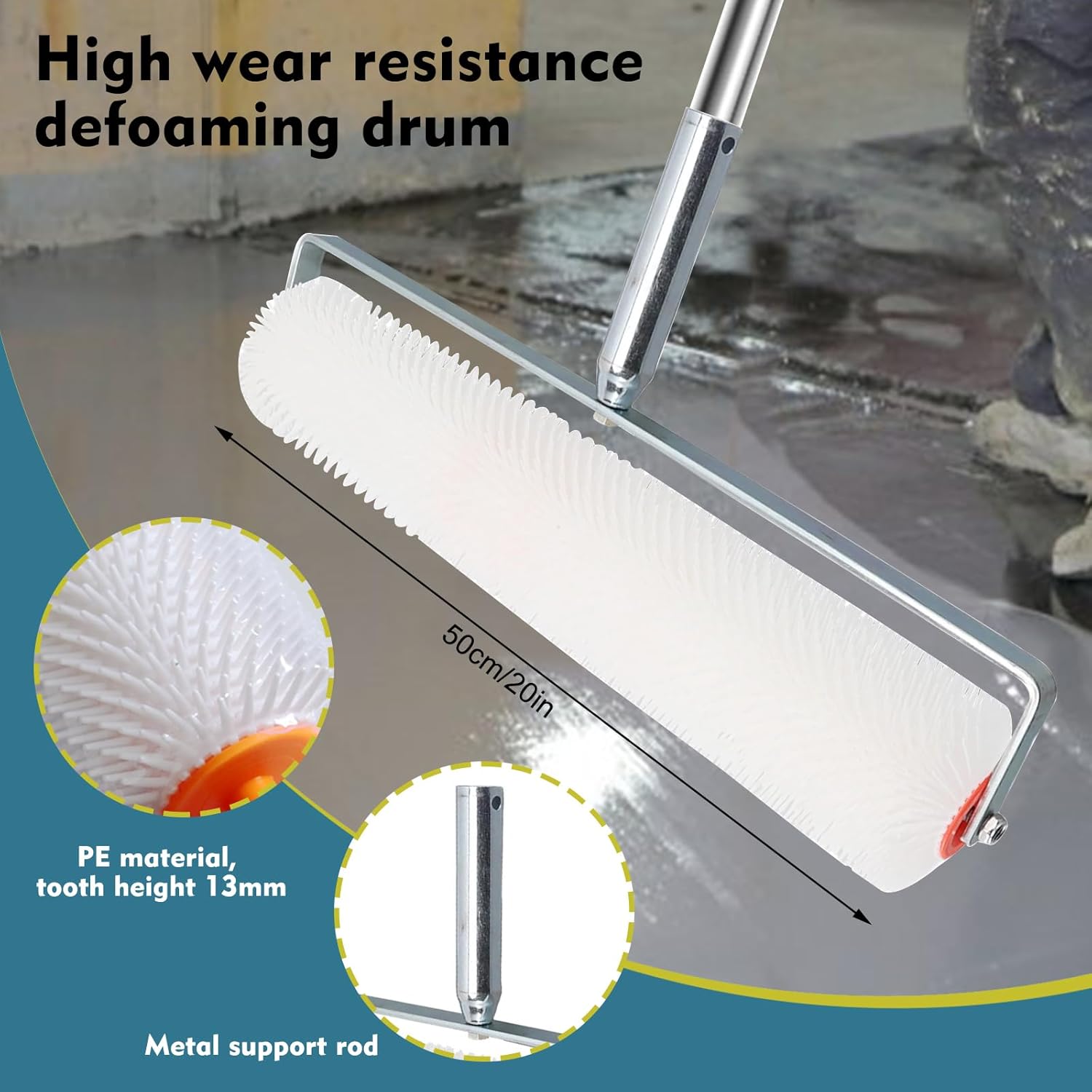 jackfru Set Attrezzi per Rivestimento Pavimento 4 Pezzi - immagine 6