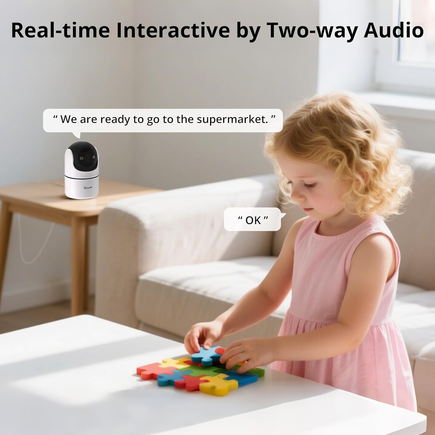 Sonoff Telecamera di Sicurezza Domestica Pan-Tilt 2 CAM - immagine 5