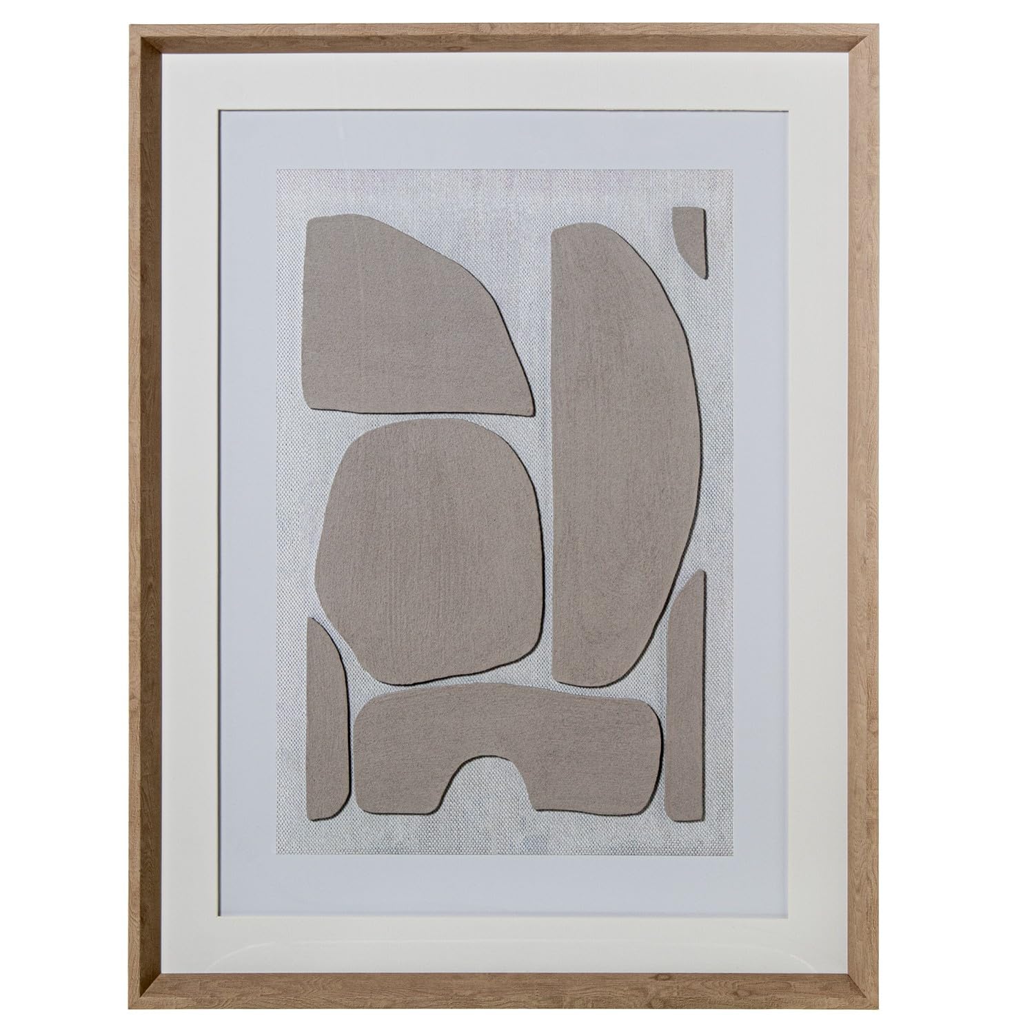 DRW Quadro su Tela con Cornice PS Astratta 60x80 cm