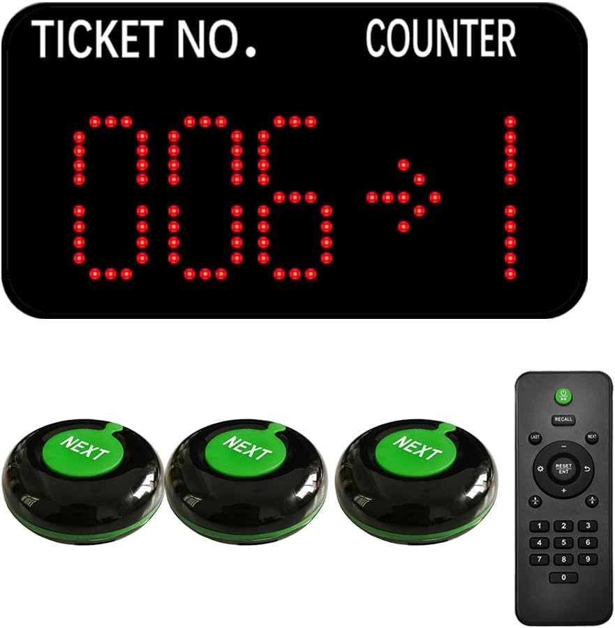 Sistema di Gestione Coda con Visualizzatore e Pulsanti