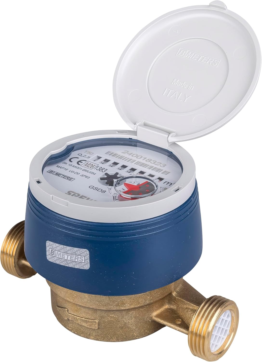 Contatore dell' acqua antigelo calibrato con coperchio di protezione UV. - immagine 6