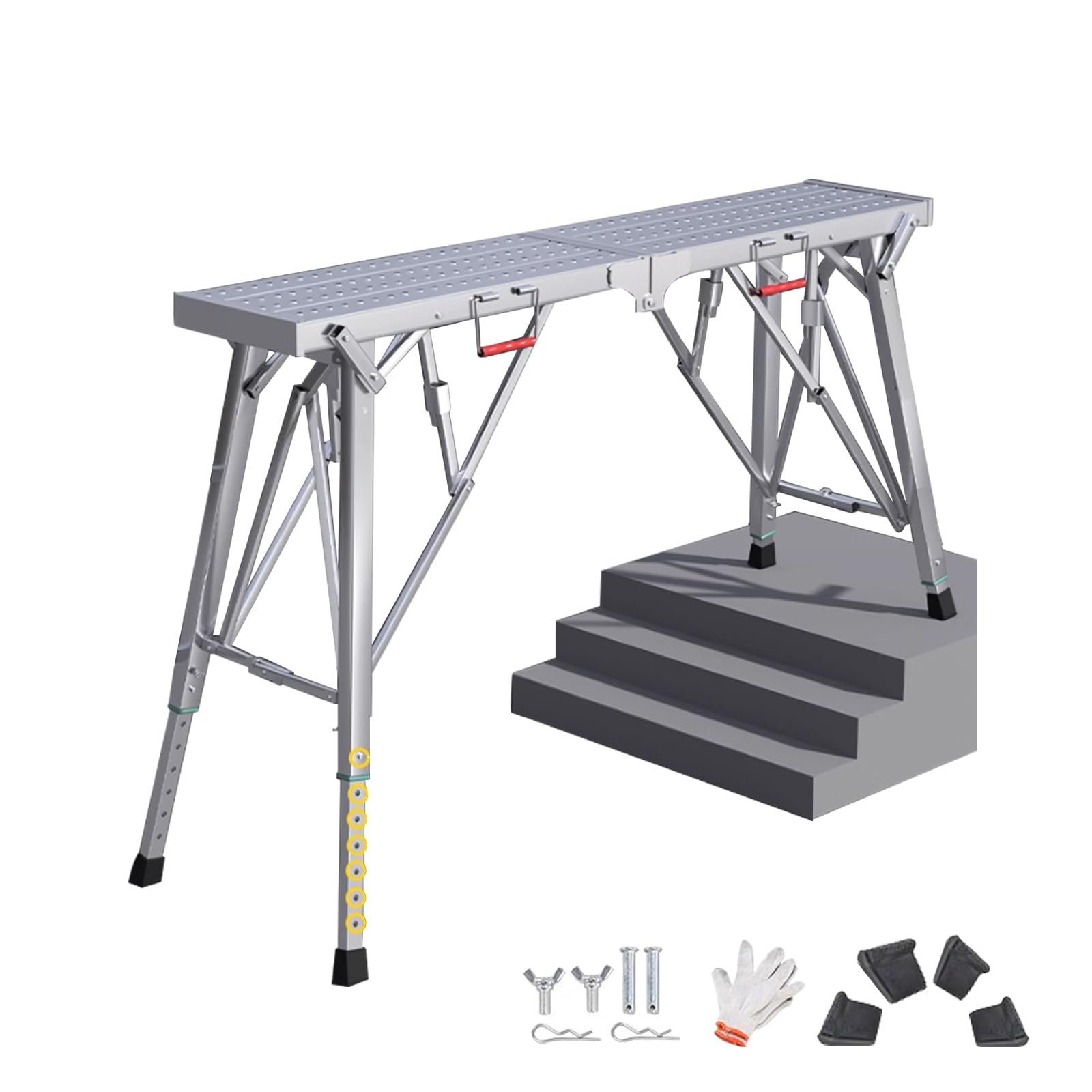 Hiyougo Piattaforma di Lavoro Pieghevole in Alluminio