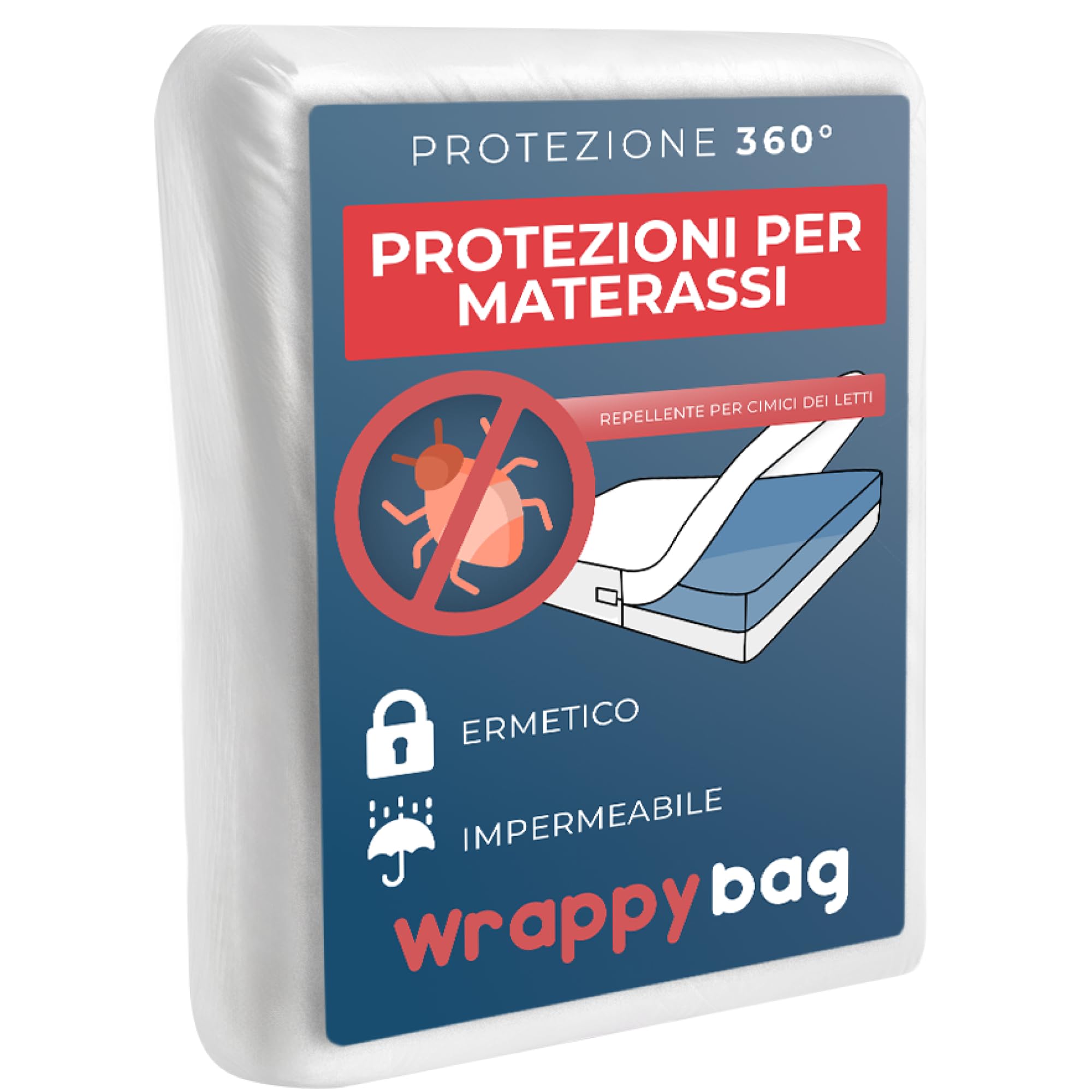 Wrappybag Coprimaterasso Impermeabile Antiacaro