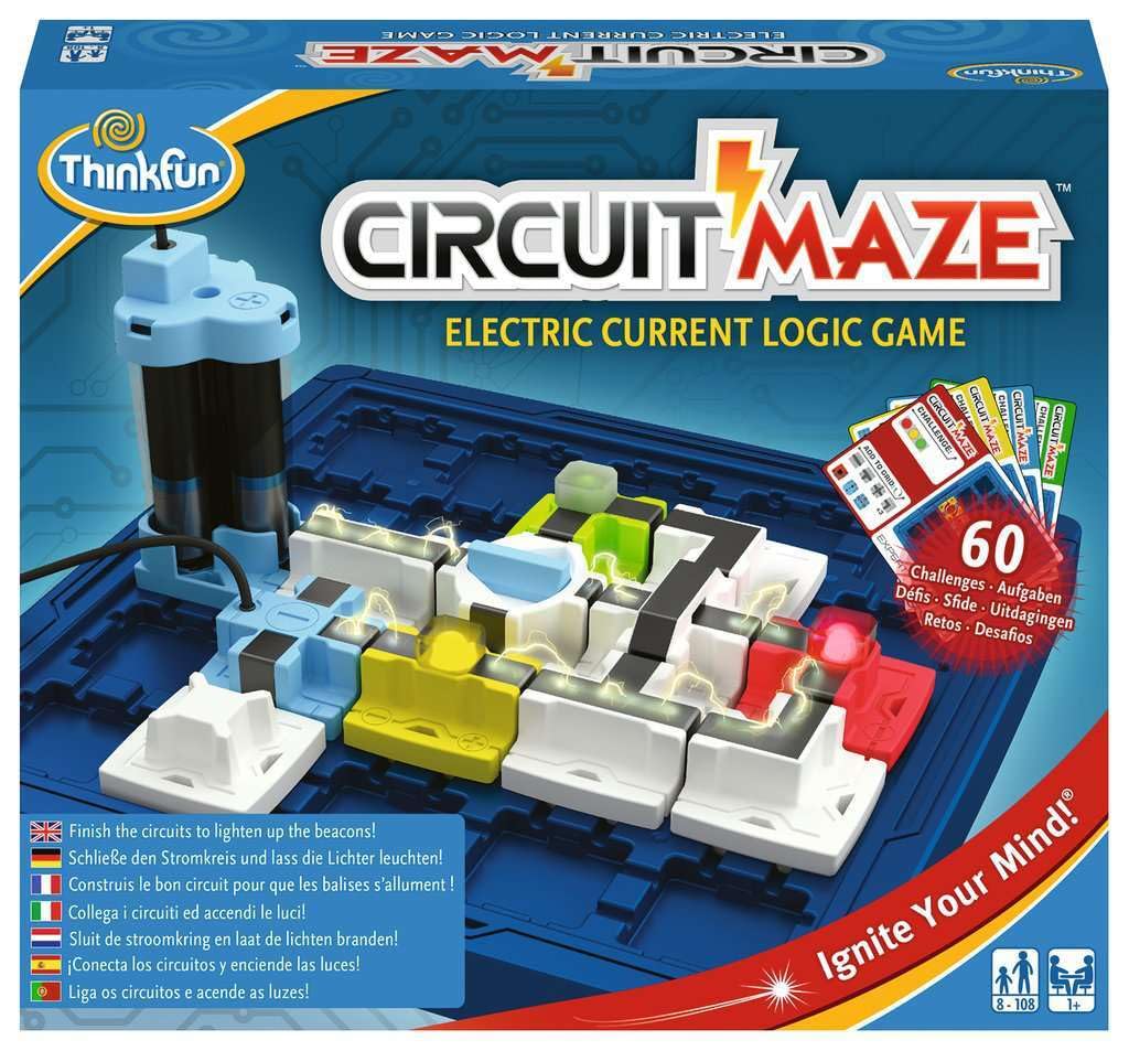 ThinkFun - Circuit Maze Gioco di Logica, 76341