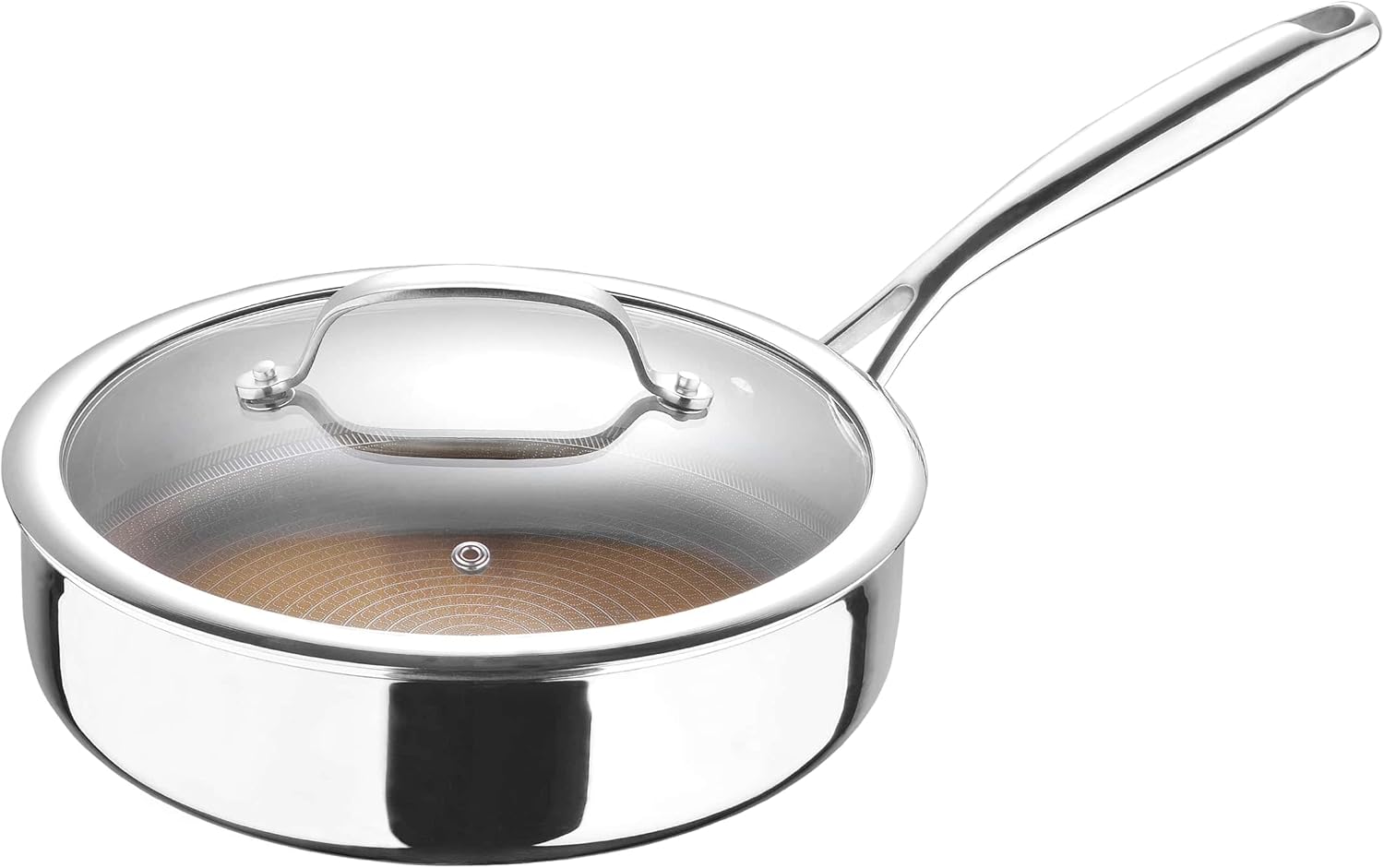 Masterpro GIRO - Pentola Ibrida 2,8L con Coperchio - immagine 1