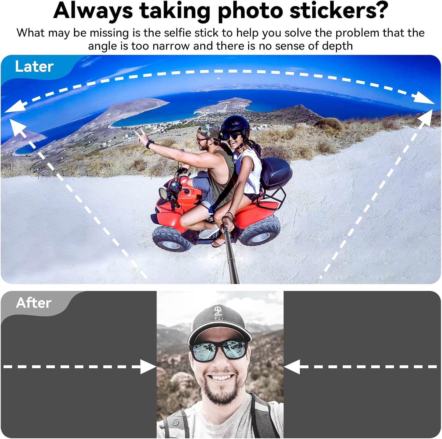 TELESIN Bastone per selfie - immagine 2