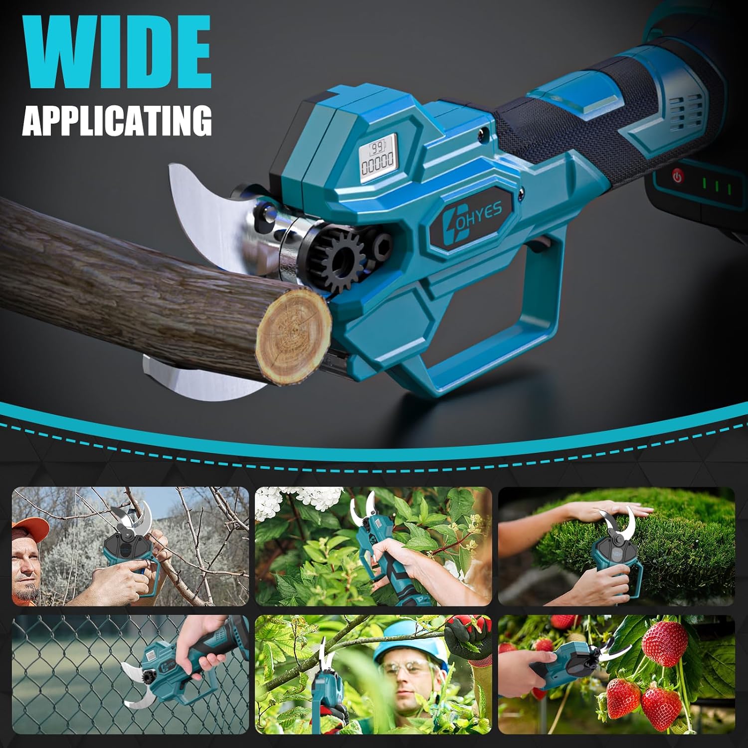 Cesoie Professionali a Batteria per Makita 18V - immagine 6