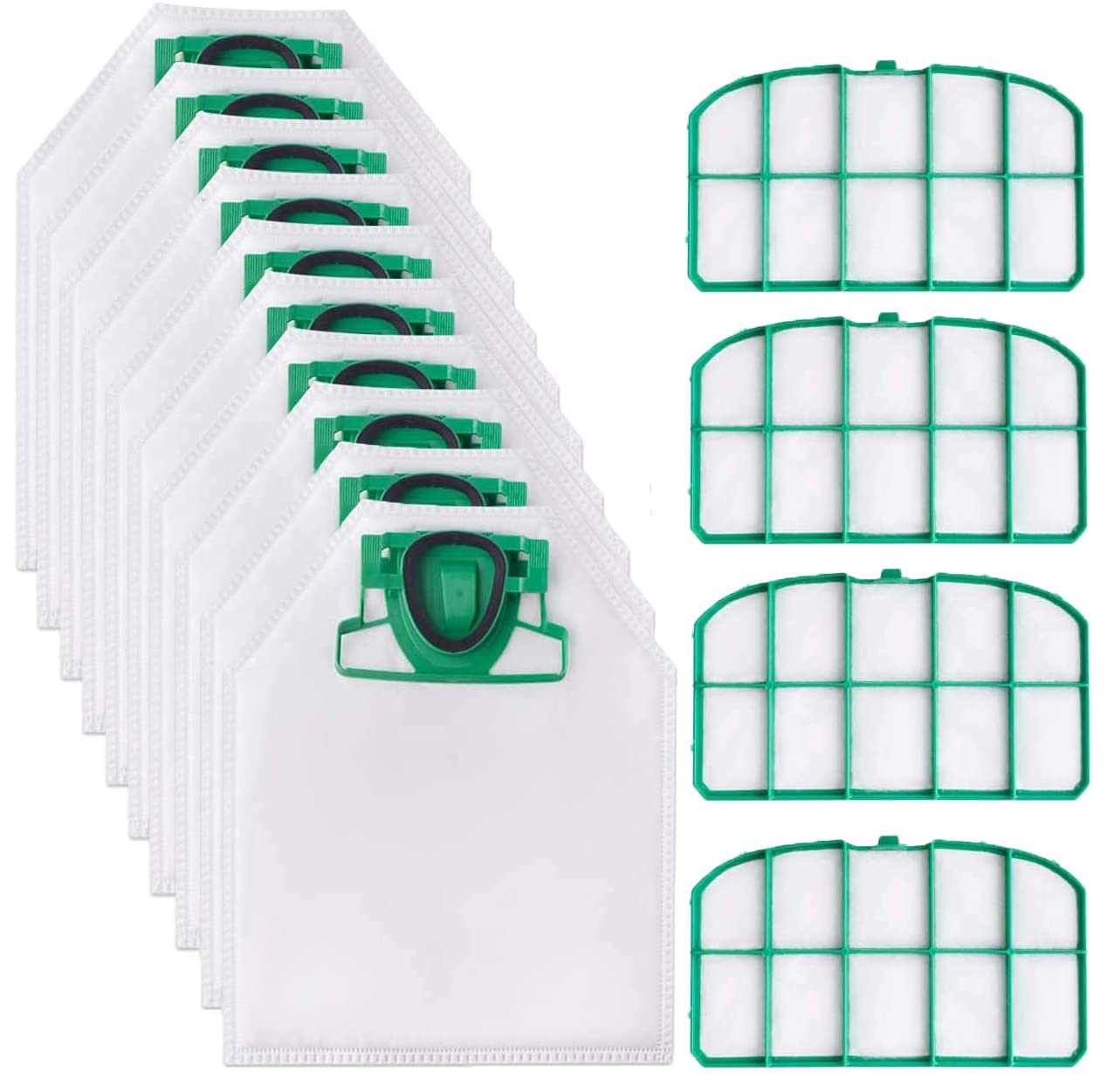 Kit Sacchetti Filtri Ricambio per Vorwerk Folletto VK200/VK220/VK220S