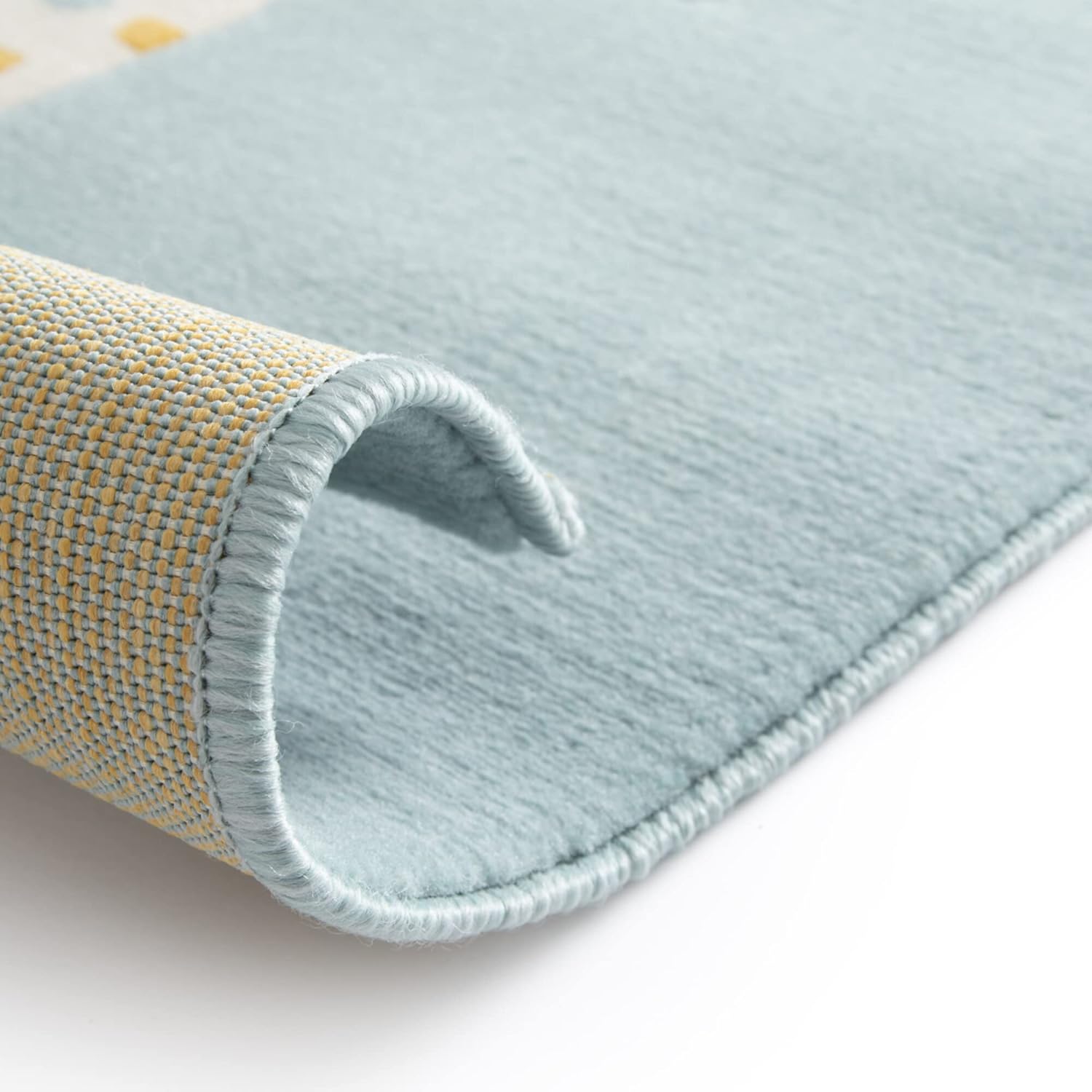 Tappeto per Bambini Orso a Pelo Corto, Blu - Multicolore - immagine 6