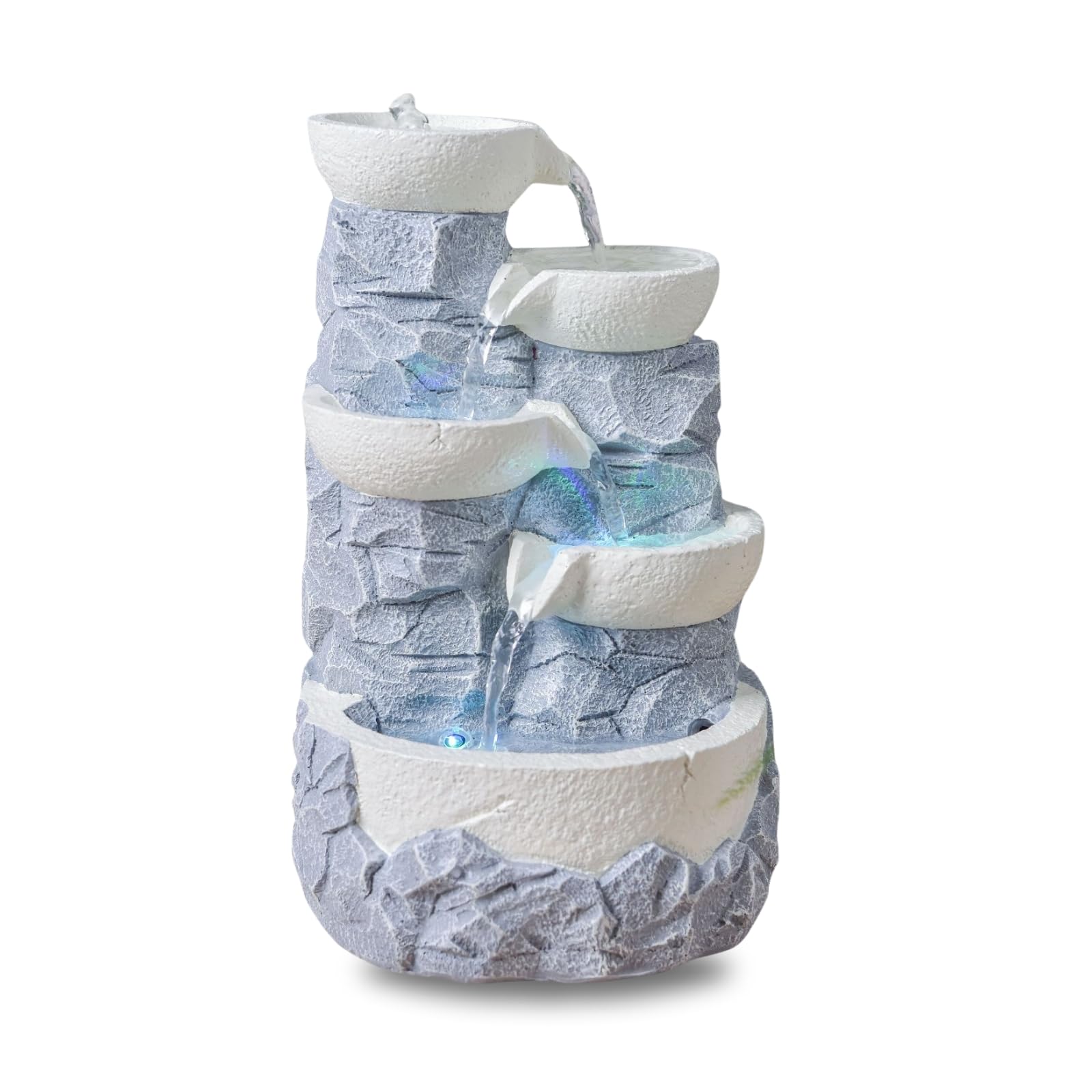 Ganda Zen'Light Fontana Interna a Cascata 4 Livelli H 31cm