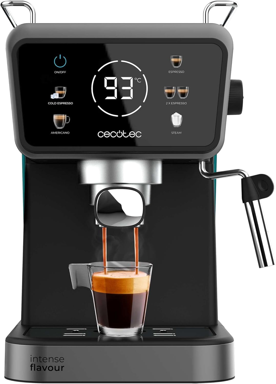 Cecotec Power Espresso Touch Coldbrew - Macchina Caffè 20 Bar