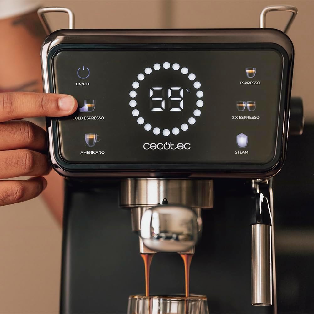 Cecotec Power Espresso Touch Coldbrew - Macchina Caffè 20 Bar - immagine 4