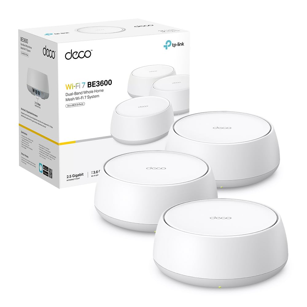 Tp-link WiFi 7 Deco BE25 Mesh WiFi BE3600Mbps