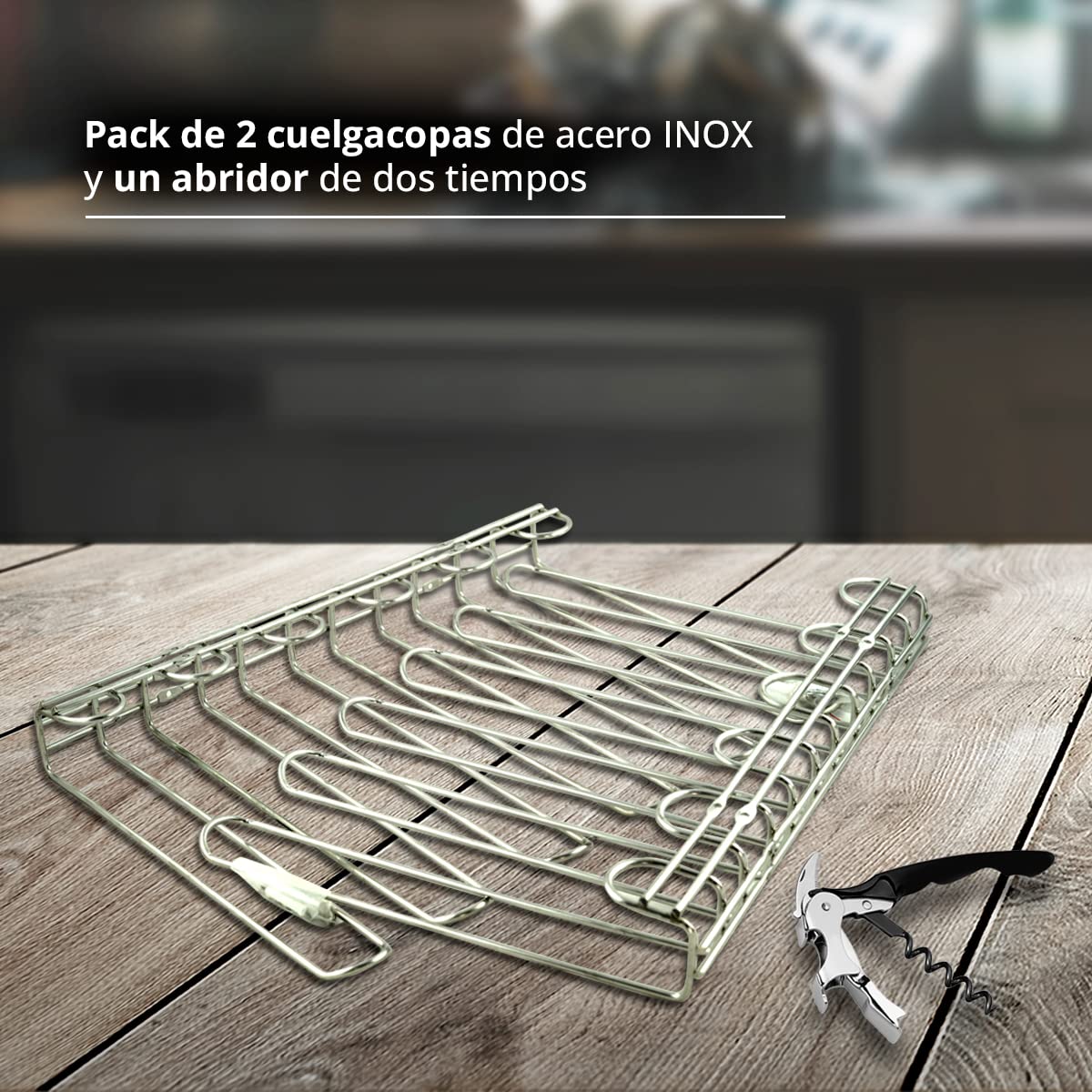 Hostelnovo - 2 Ganci per Tazze da Soffitto e Parete - immagine 2