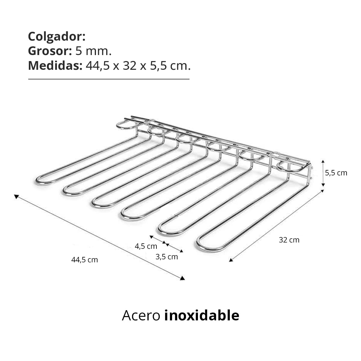 Hostelnovo - 2 Ganci per Tazze da Soffitto e Parete - immagine 5