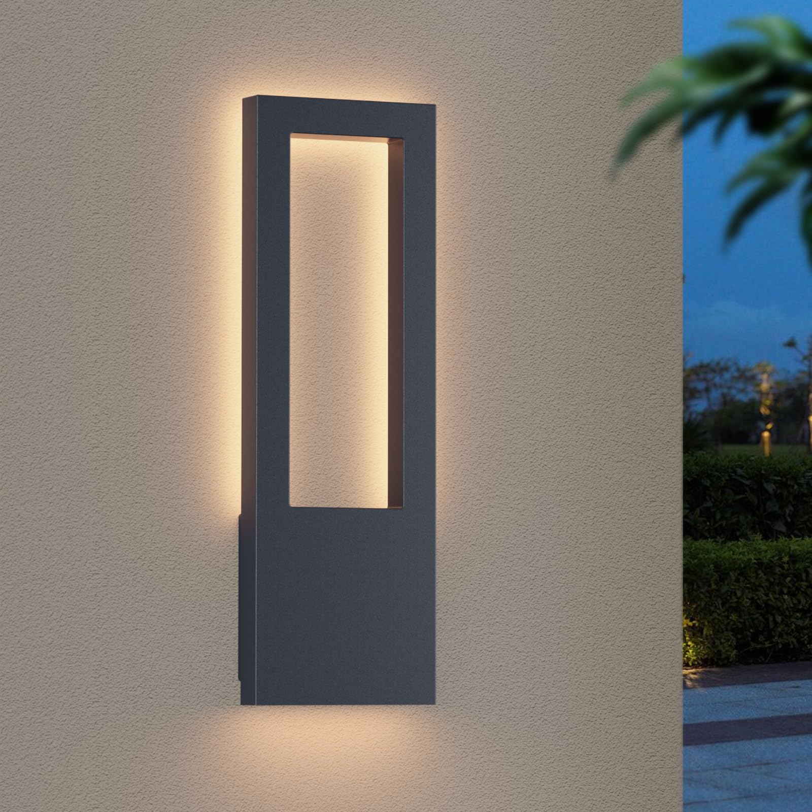 Aipsun Applique da Esterno/Interno 30W Antracite