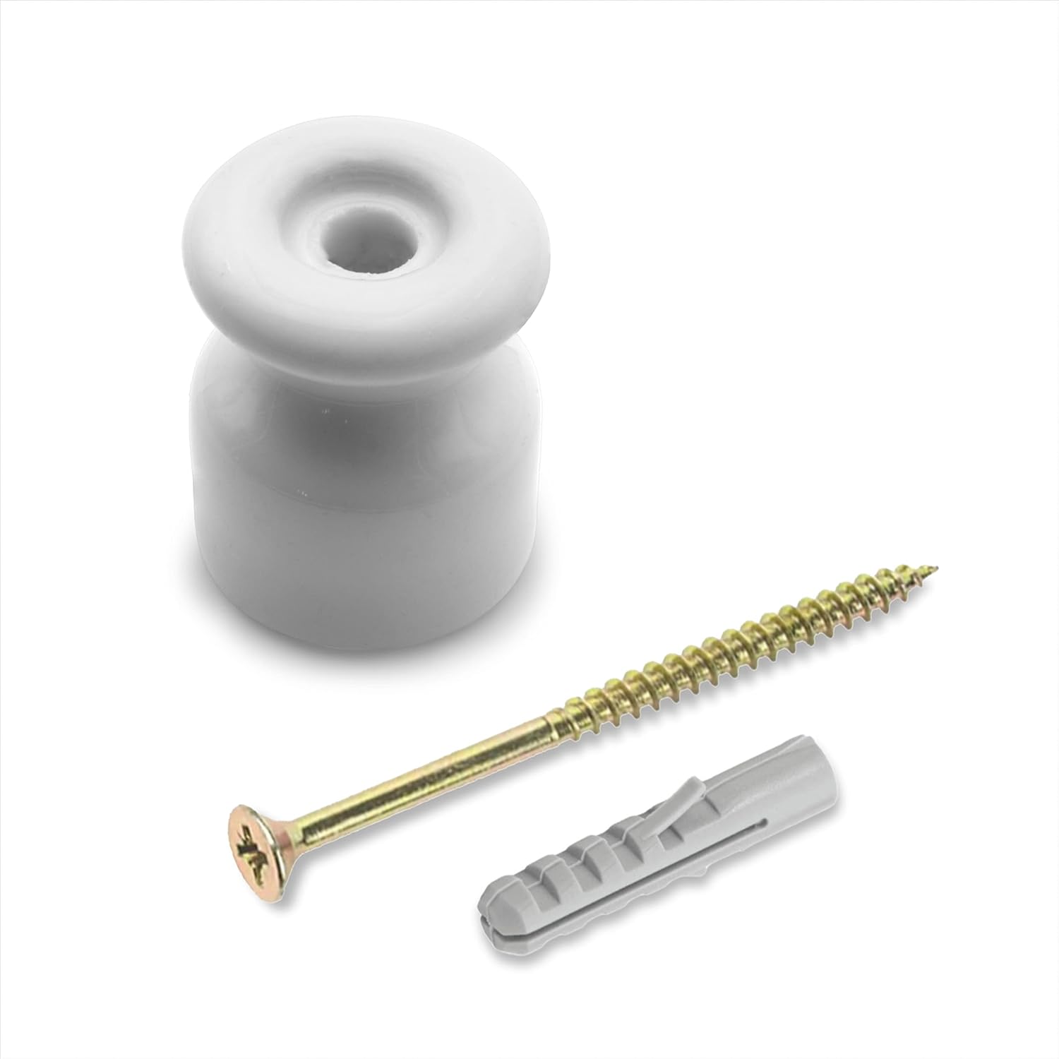 Amarcords - 25 Fermacavo Vintage in Porcellana, Corten - immagine 6