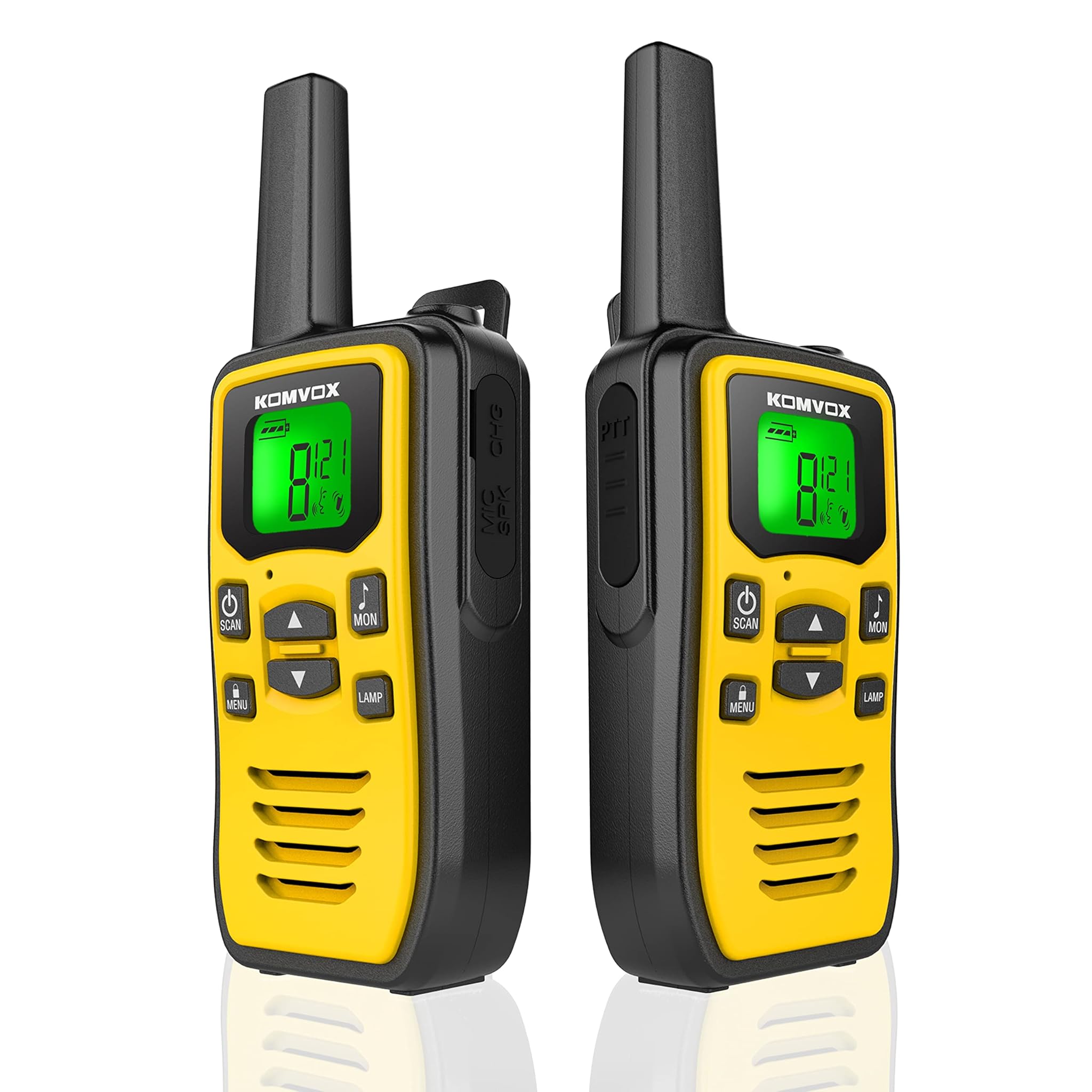 Walkie Talkie Ricaricabile Professionale 16 Canali PMR