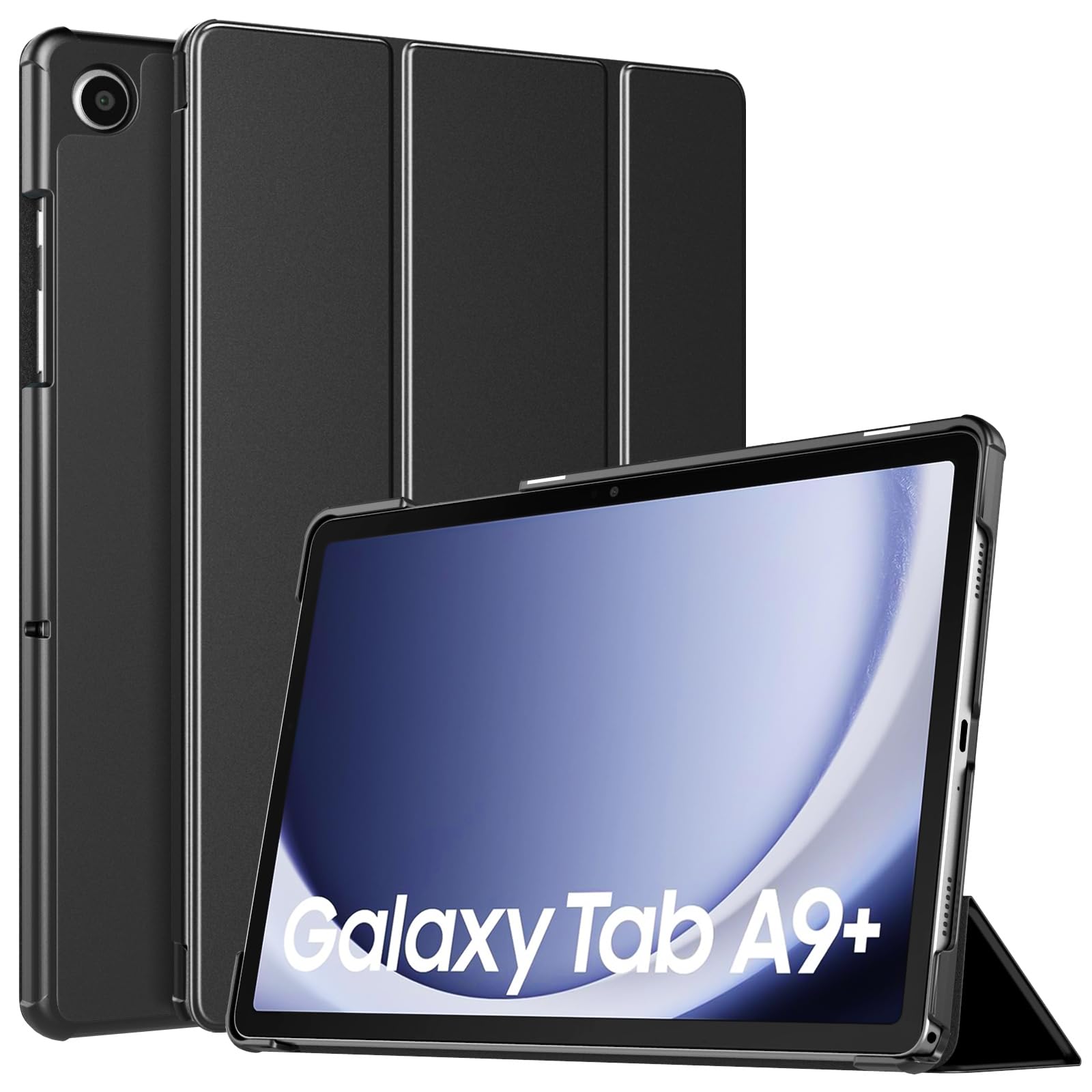 Timovo Cover per Galaxy Tab A9+/A9 Plus 11" 2023, Nero