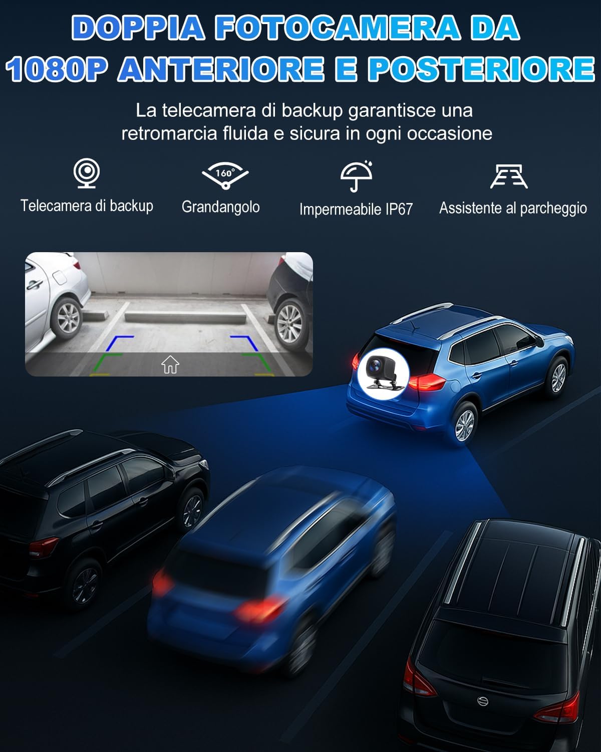 Carplay Auto 10.26" Wireless con Schermo - immagine 3