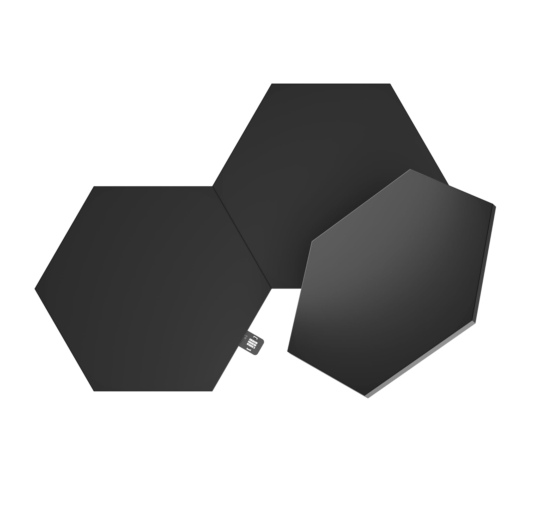 Nanoleaf Shapes Ultra Black Hexagon Expansion Pack (3 Esagoni)