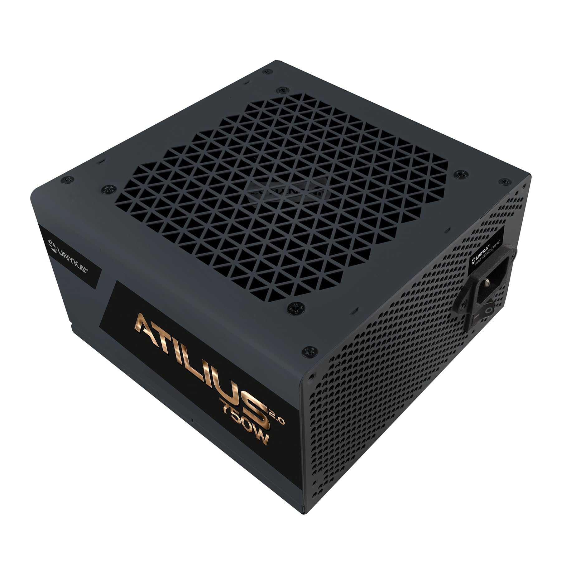 Unykach Alimentatore ATX ATILIUS 2.0 750W Black