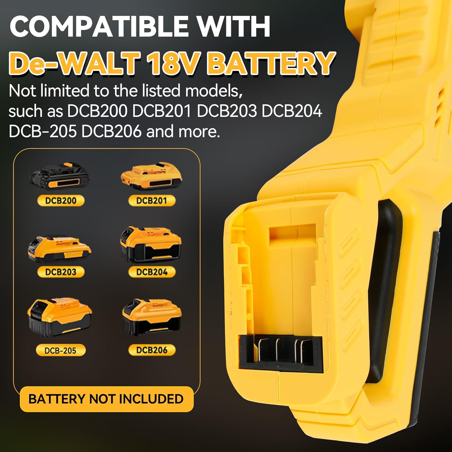 Idropulitrice a Batteria Portatile per DeWalt 18-20V - immagine 4